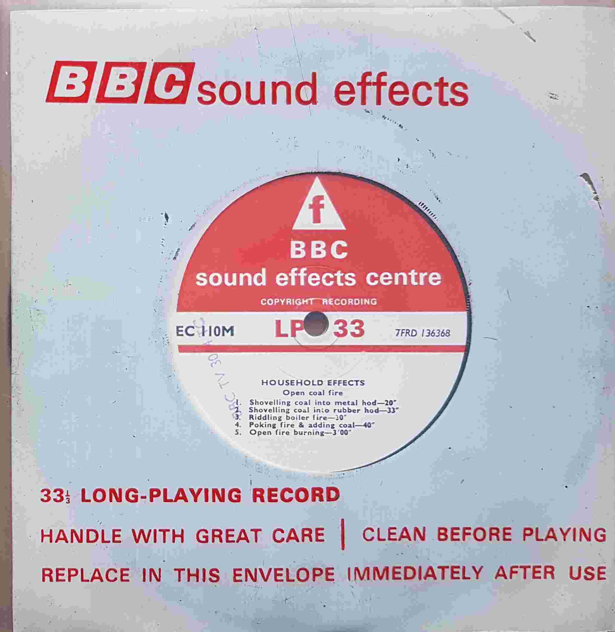 Picture of EC 110M Household effects by artist Not registered from the BBC singles - Records and Tapes library