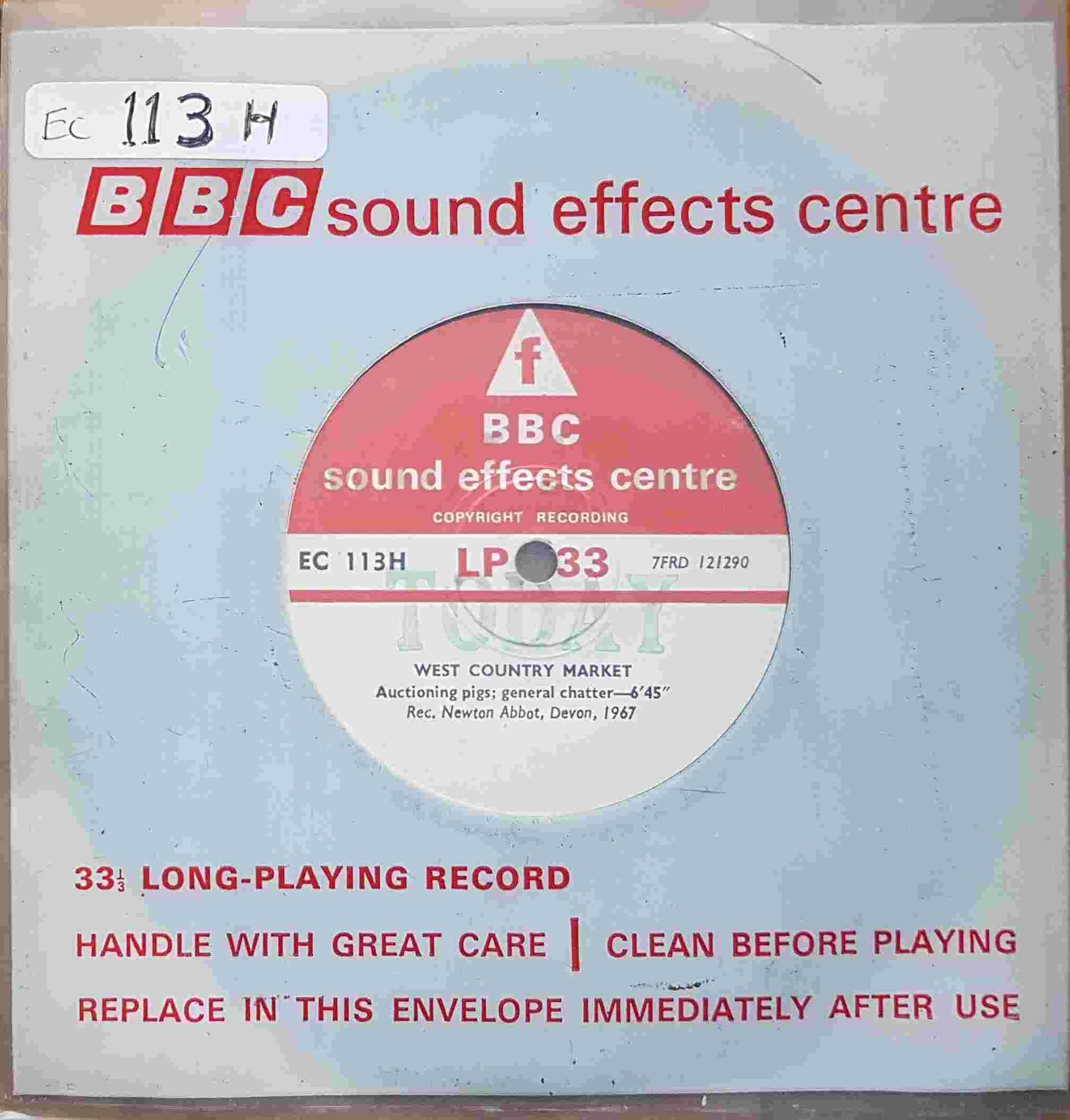 EC 113H West Country market - Newton Abbot, Devon, 1967 Not registered from the BBC singles - Records and Tapes library Picture of EC 113H West Country market - Newton Abbot, Devon, 1967 by artist Not registered from the BBC singles - Records and Tapes library
