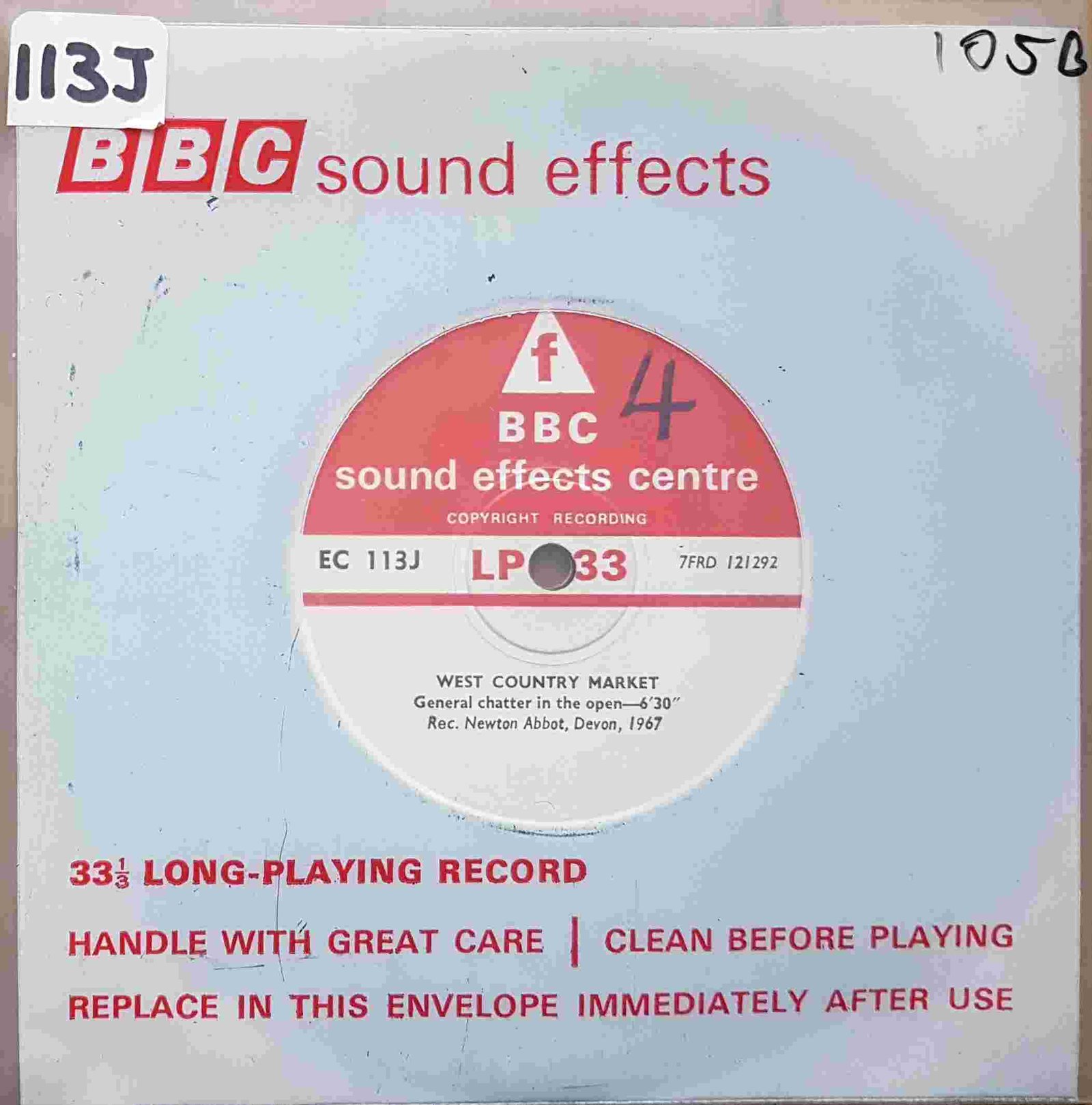 EC 113J West Country market - Newton Abbot, Devon, 1967 Not registered from the BBC singles - Records and Tapes library Picture of EC 113J West Country market - Newton Abbot, Devon, 1967 by artist Not registered from the BBC singles - Records and Tapes library