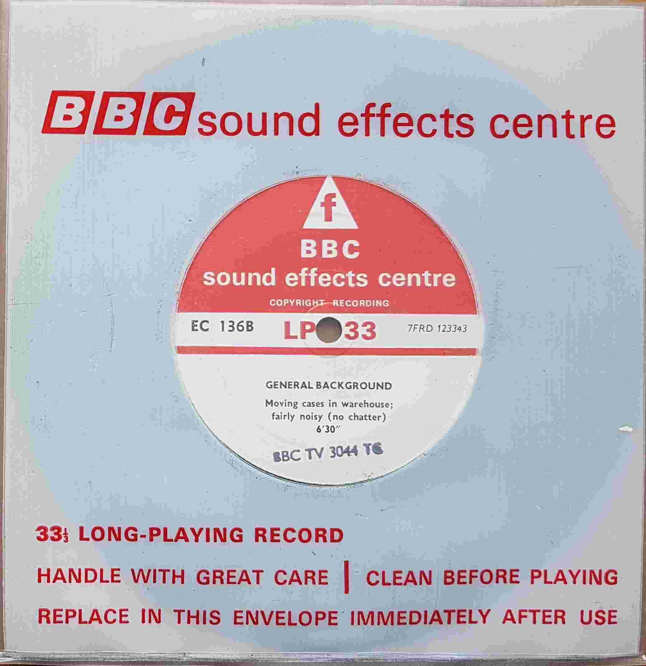 Picture of EC 136B General background by artist Not registered from the BBC singles - Records and Tapes library
