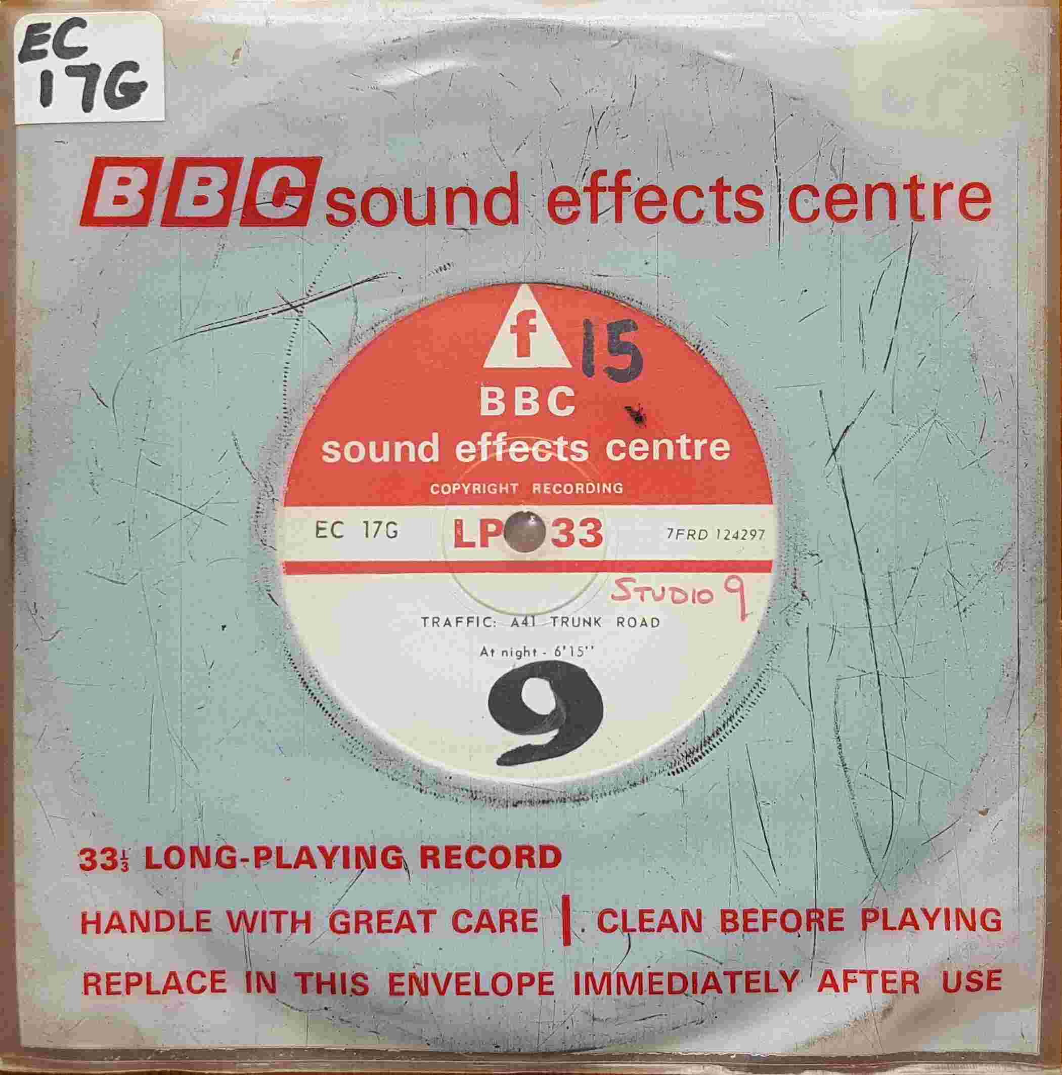 Picture of EC 17G Traffic: A41 trunk road by artist Not registered from the BBC singles - Records and Tapes library