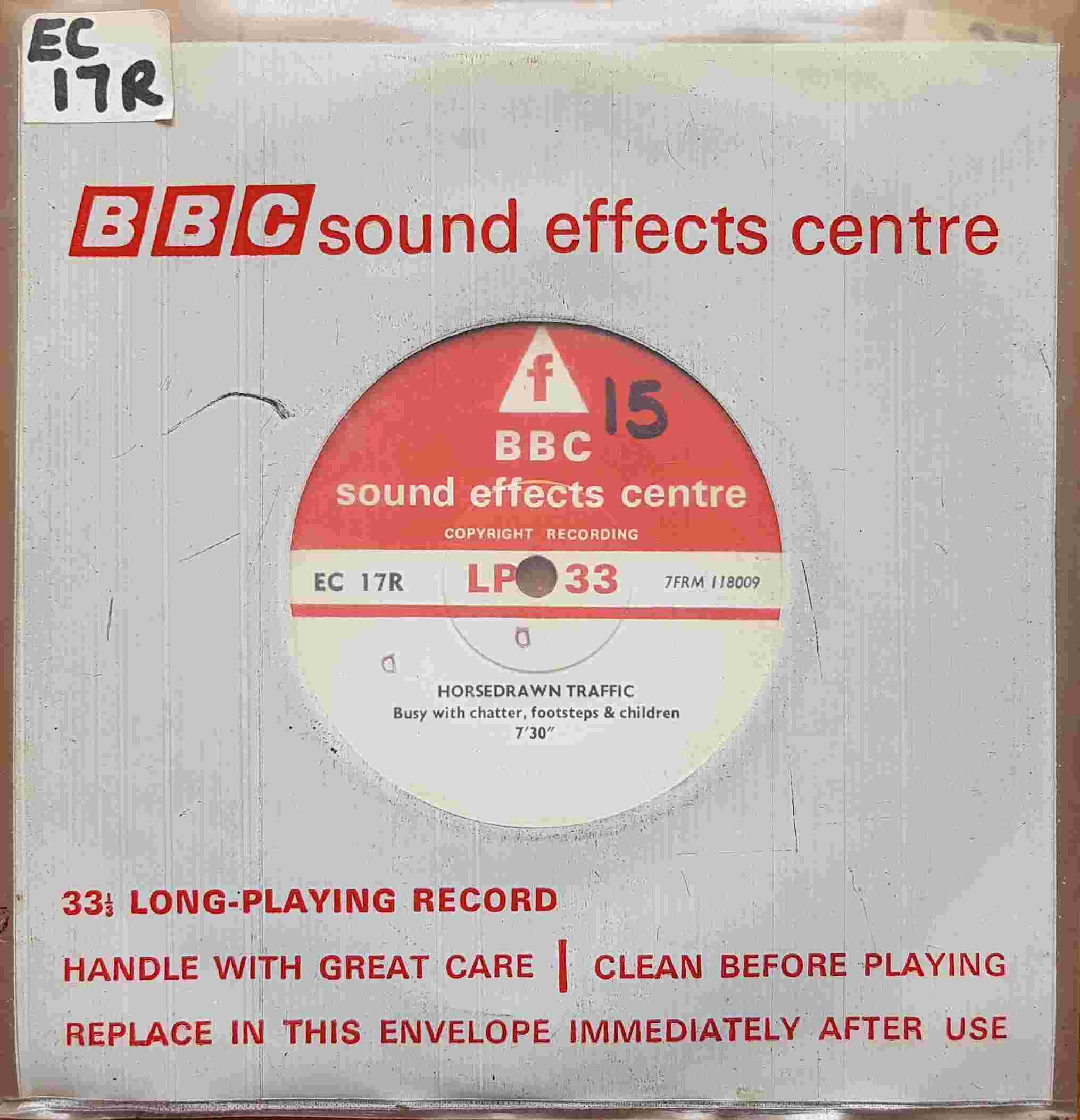 Picture of EC 17R Horsedrawn traffic by artist Not registered from the BBC singles - Records and Tapes library