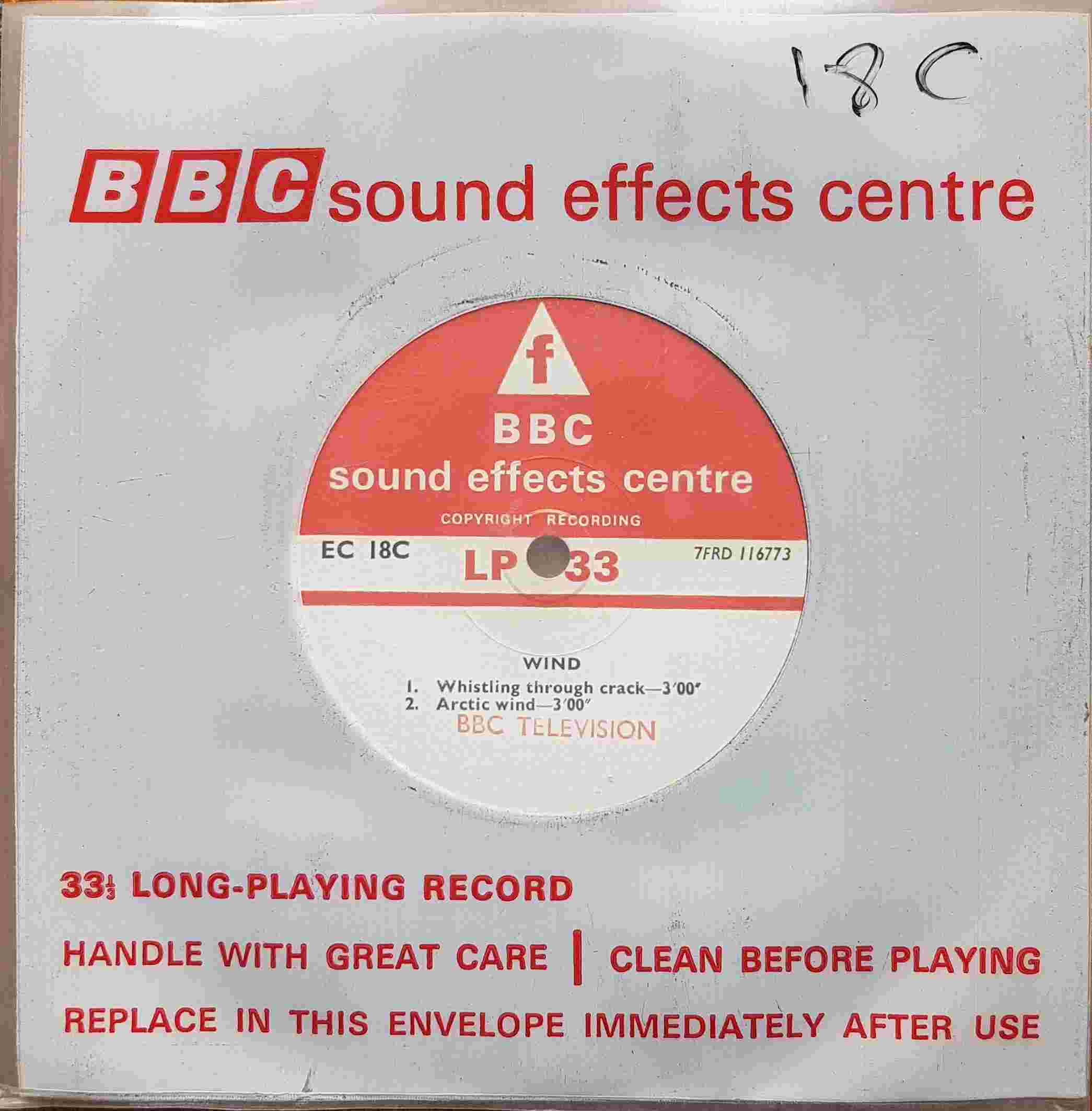 Picture of EC 18C Wind by artist Not registered from the BBC singles - Records and Tapes library