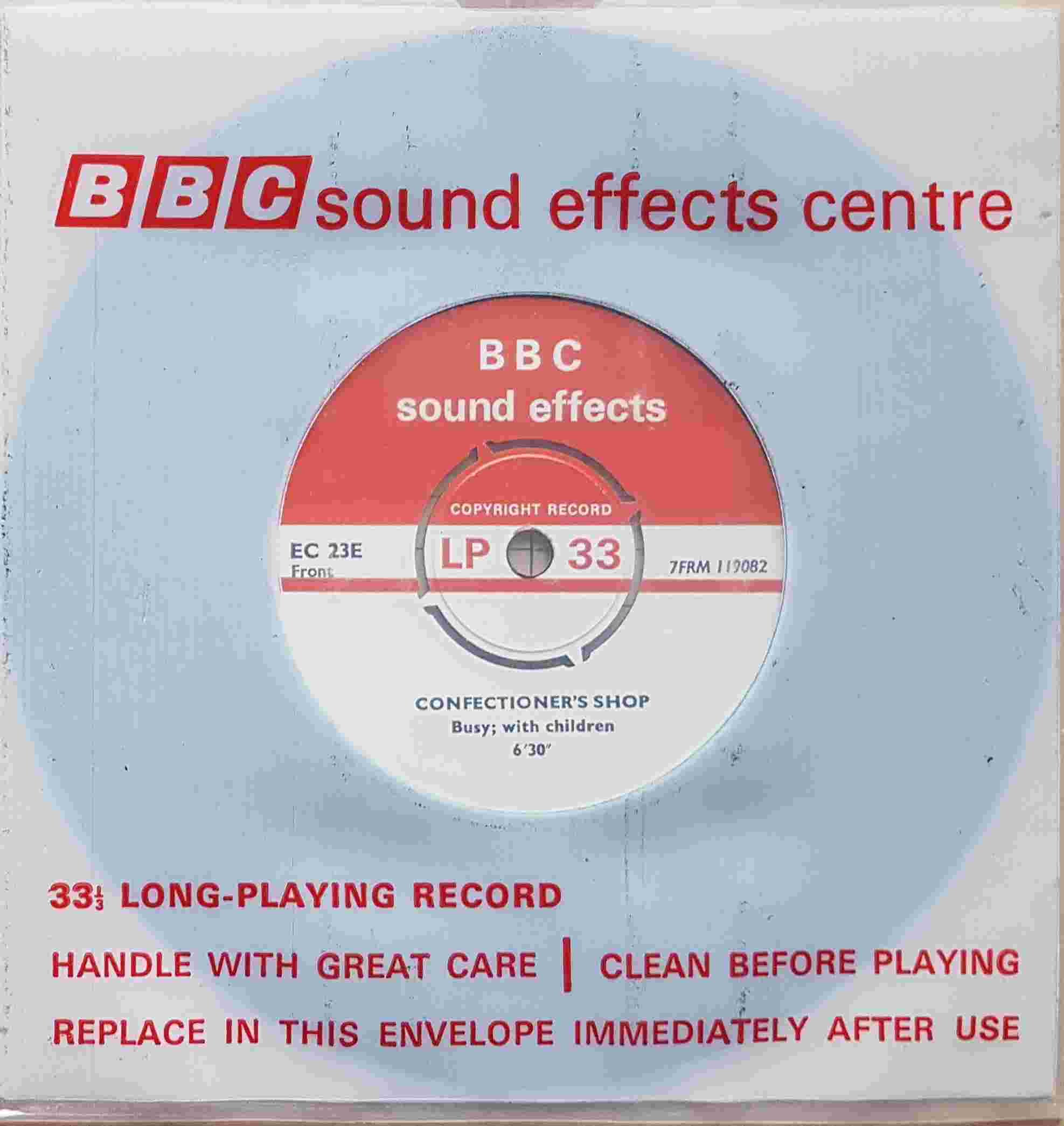 Picture of EC 23E Confectioner's shop & Newsagent / Confectioner's shop by artist Not registered from the BBC singles - Records and Tapes library