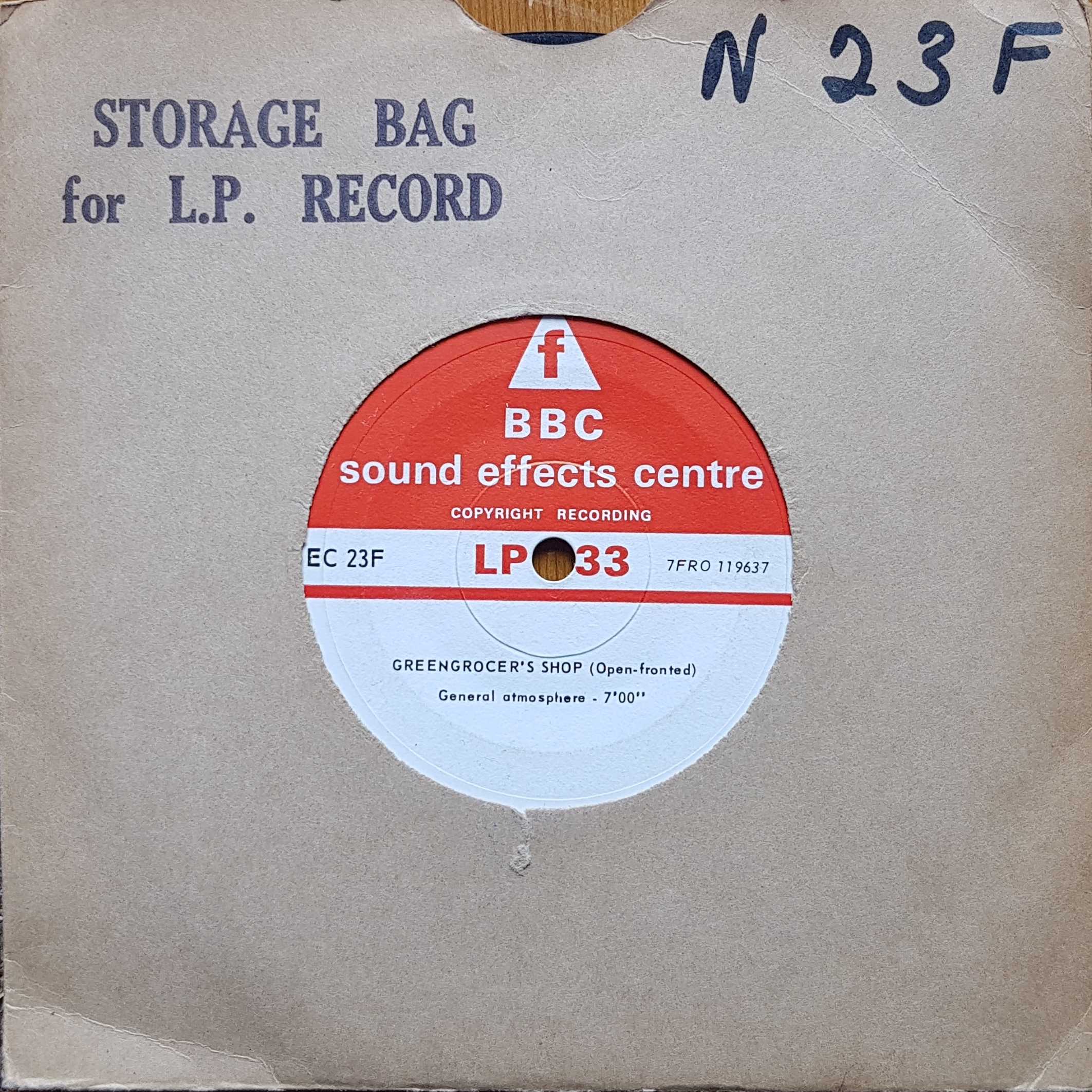 Picture of EC 23F Shops by artist Not registered from the BBC singles - Records and Tapes library