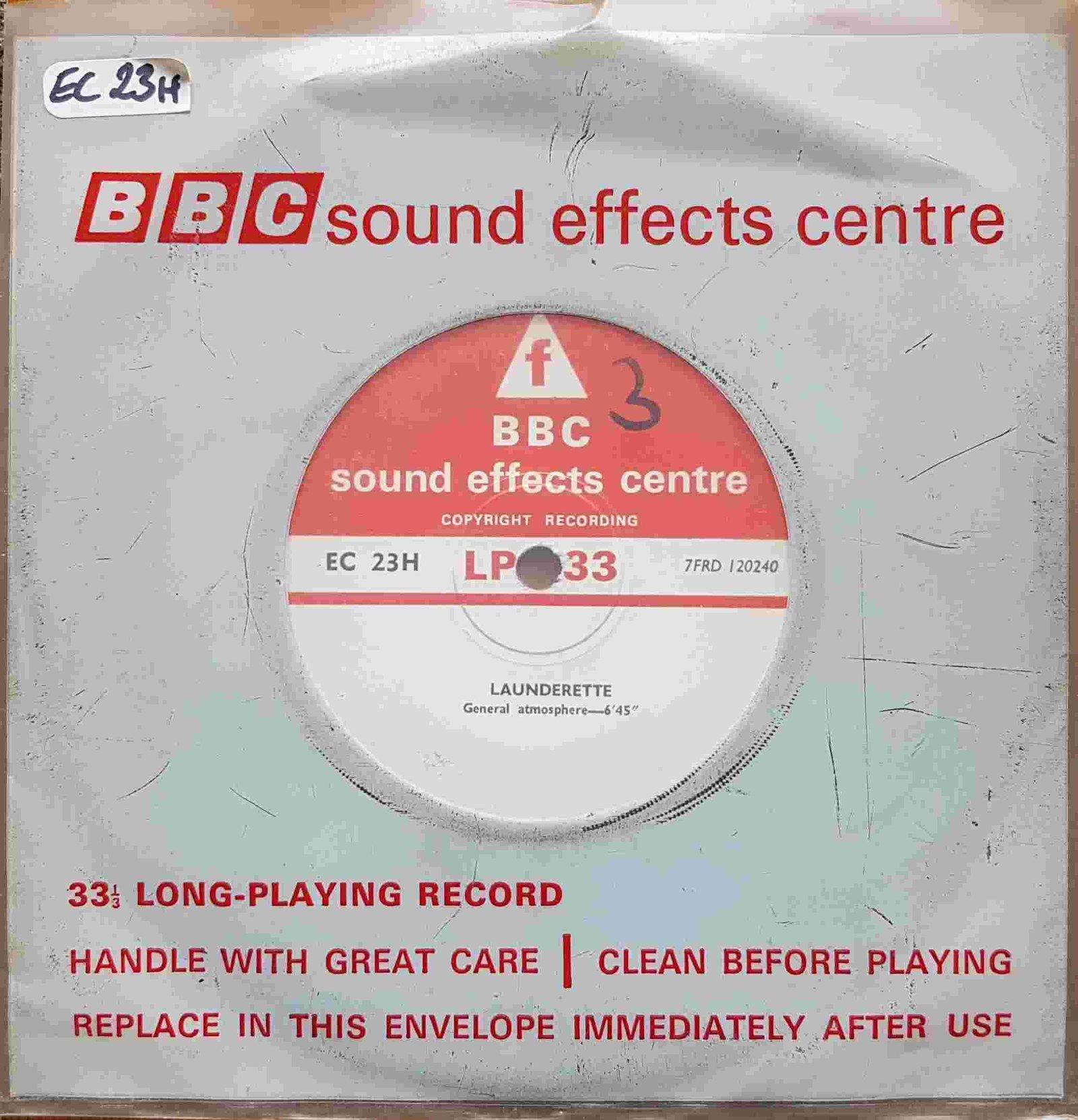 Picture of Launderette by artist Not registered from the BBC singles - Records and Tapes library