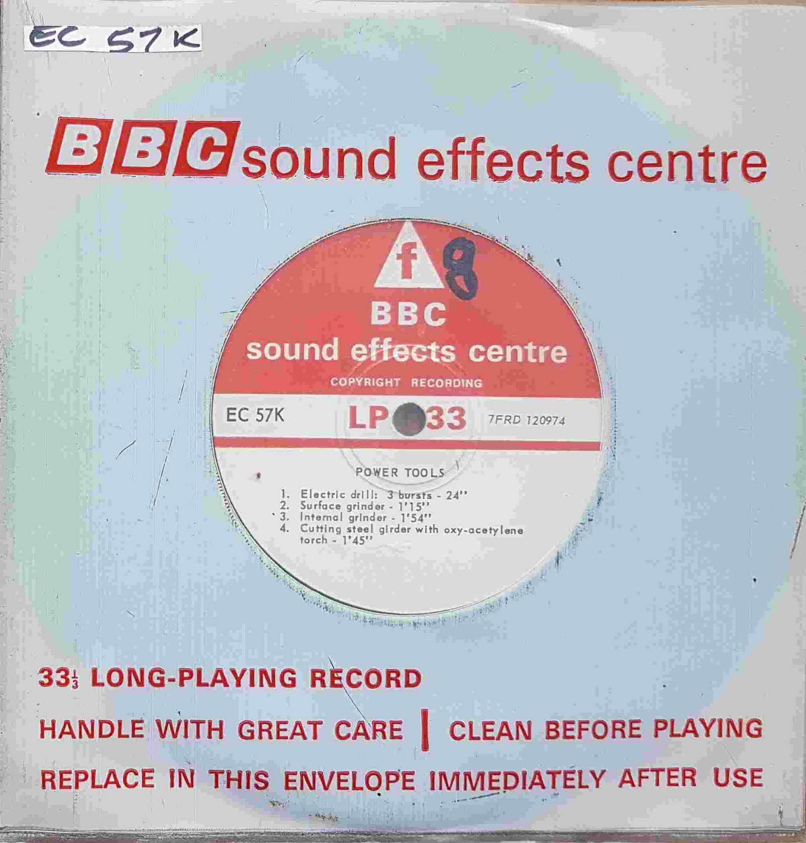 Picture of Power tools / Industry by artist Not registered from the BBC singles - Records and Tapes library