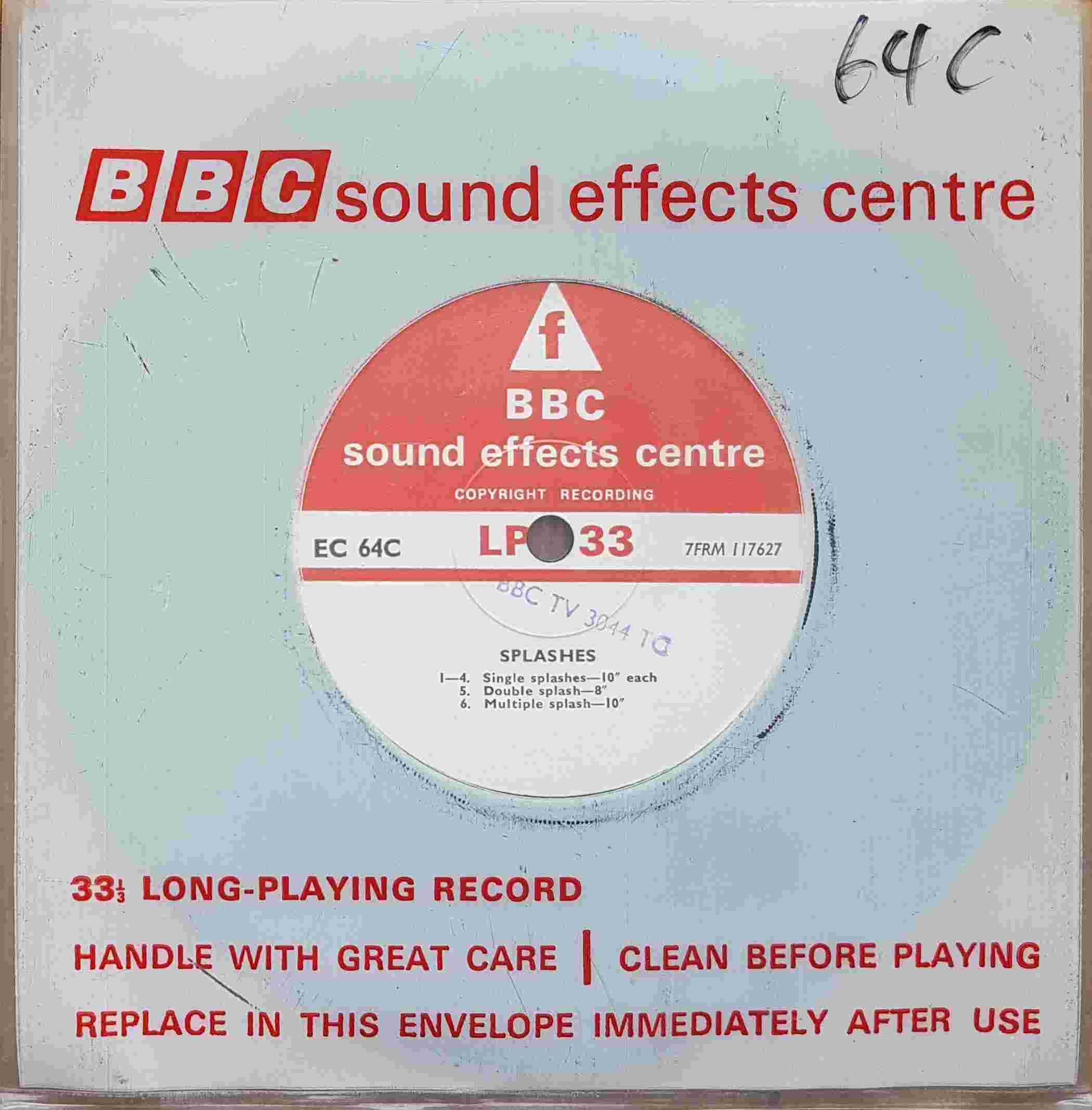 Picture of EC 64C Swimming pool by artist Not registered from the BBC singles - Records and Tapes library