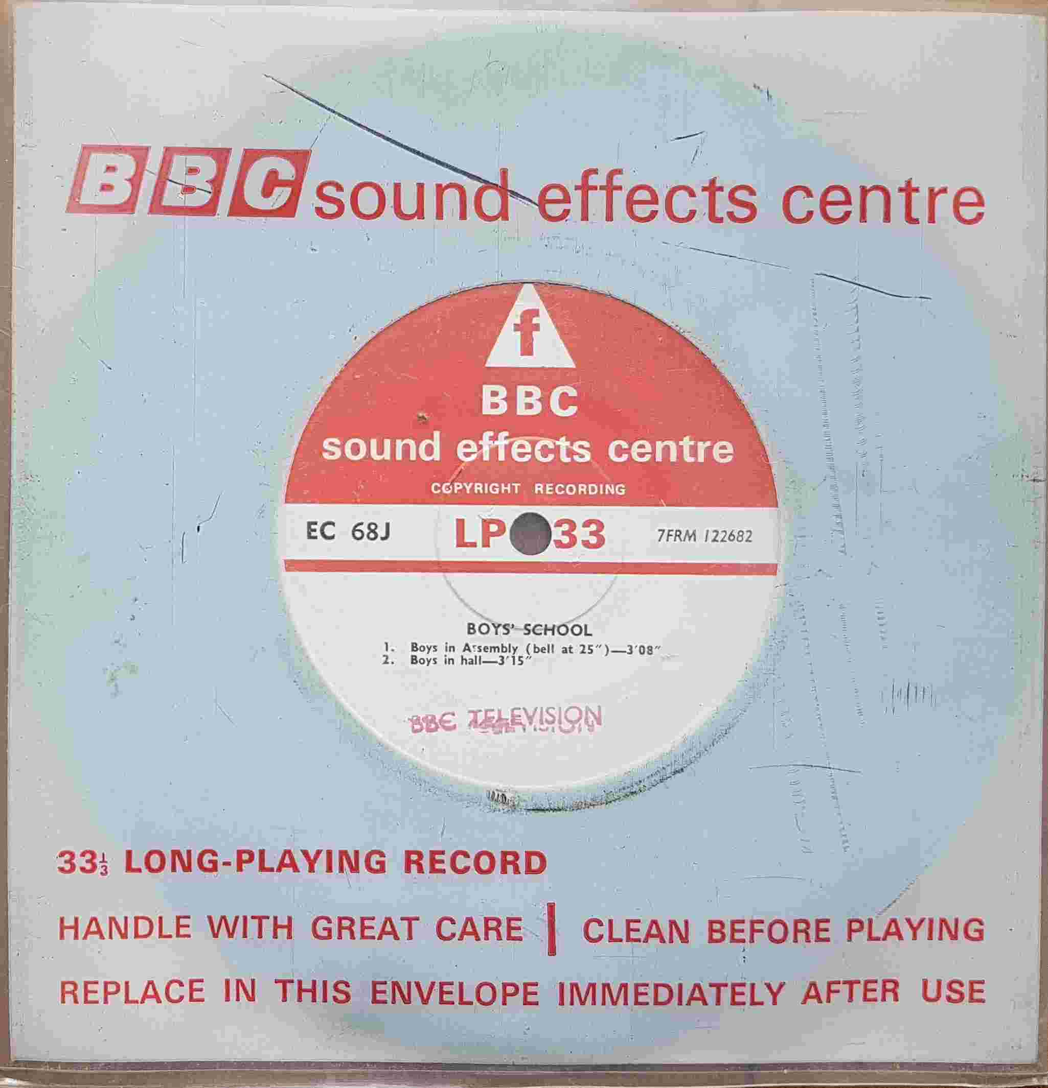 Picture of EC 68J Boy's school by artist Not registered from the BBC singles - Records and Tapes library