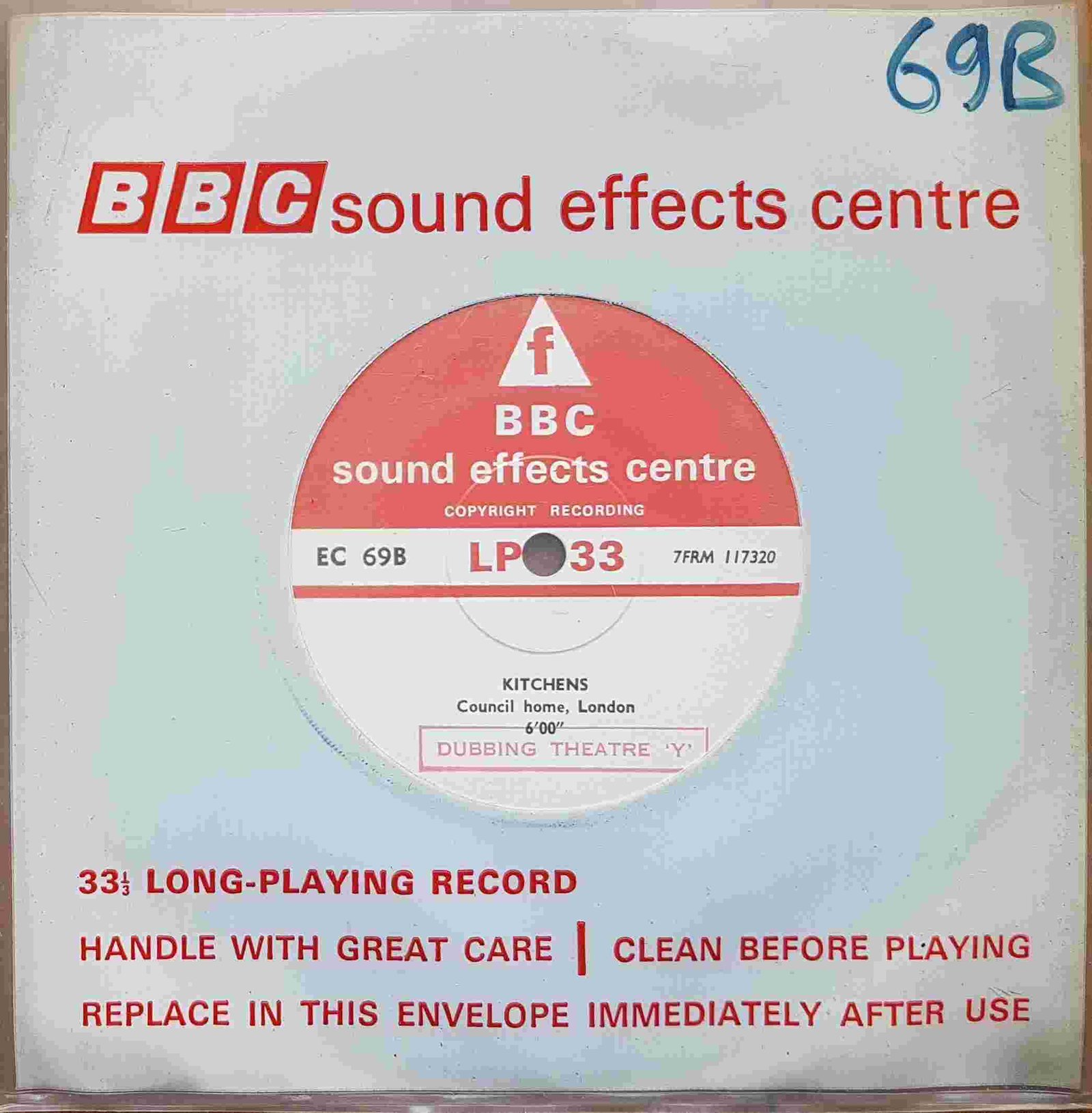 EC 69B Kitchens Not registered from the BBC singles - Records and Tapes library Picture of EC 69B Kitchens by artist Not registered from the BBC singles - Records and Tapes library