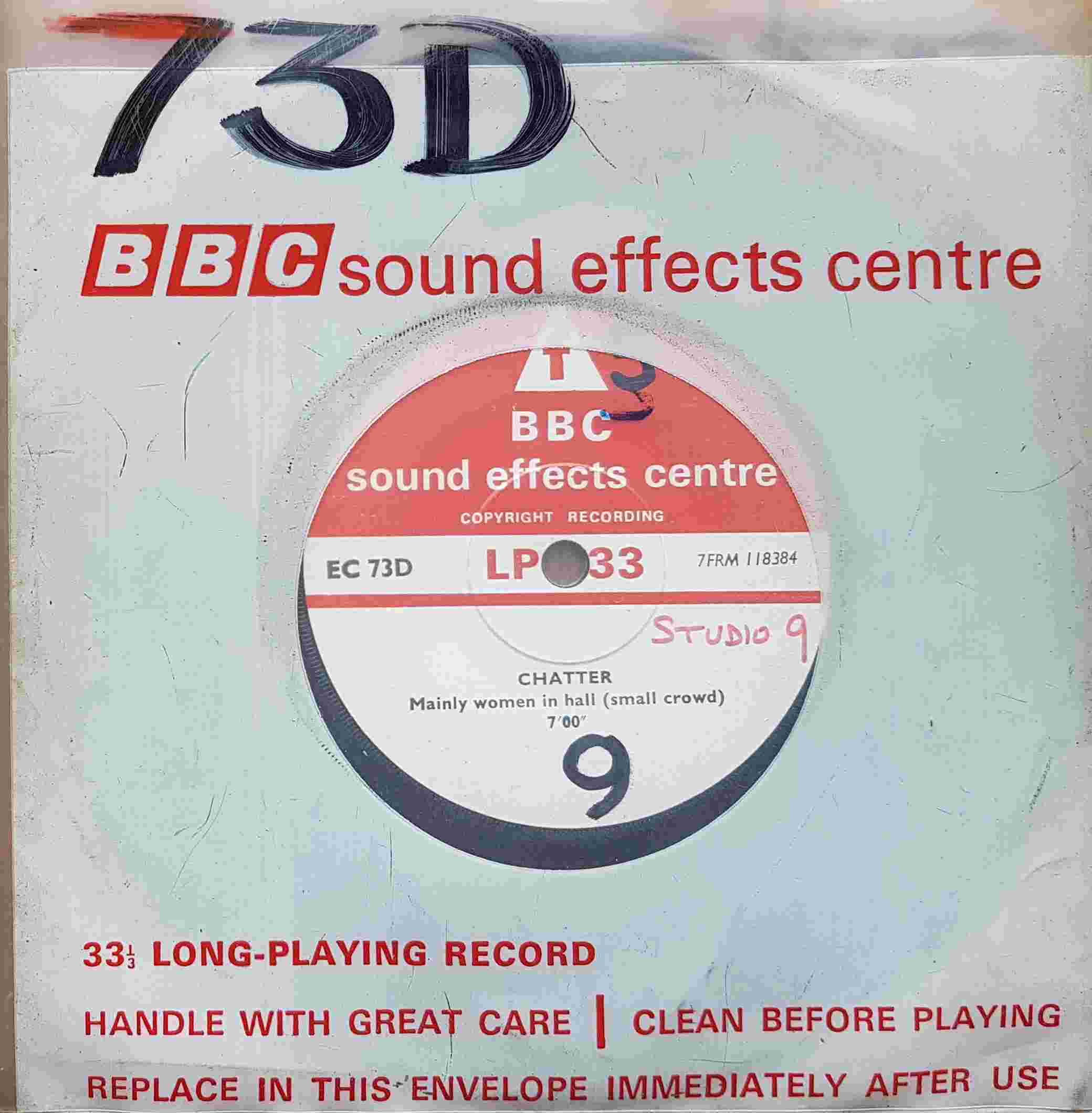 Picture of EC 73D Chatter by artist Not registered from the BBC records and Tapes library