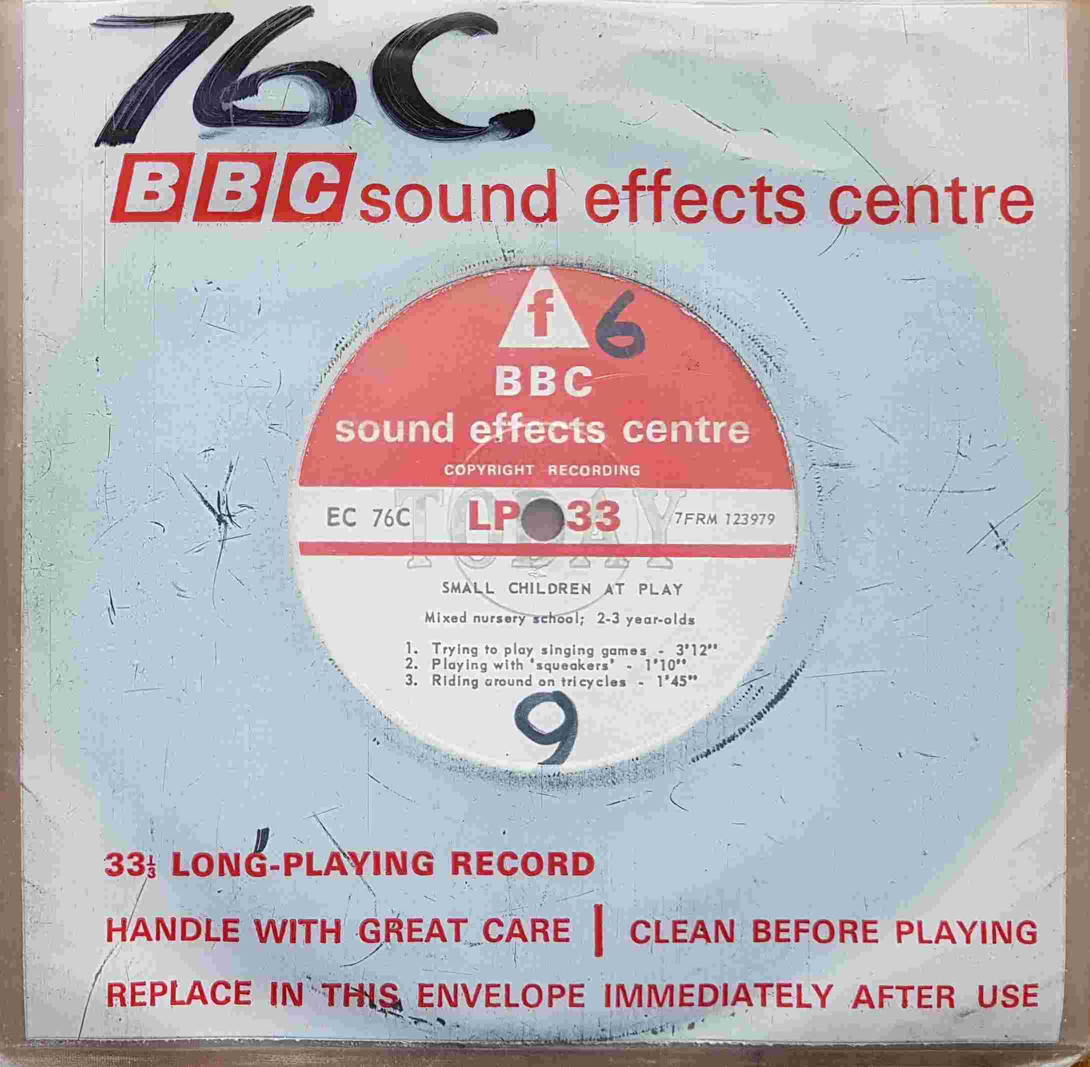 Picture of EC 76C Small children at play by artist Not registered from the BBC singles - Records and Tapes library