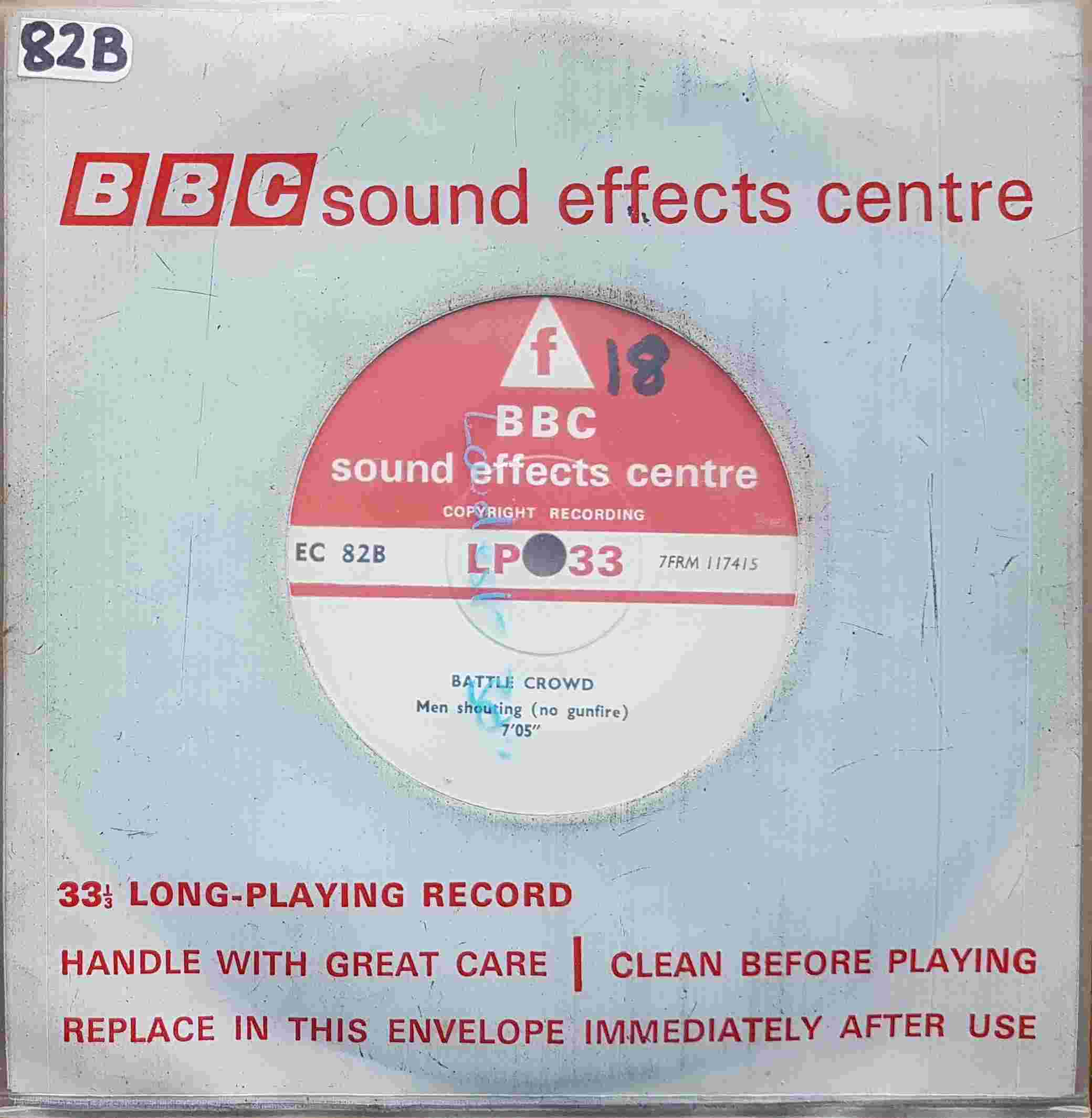 Picture of EC 82B Battle ground by artist Not registered from the BBC singles - Records and Tapes library