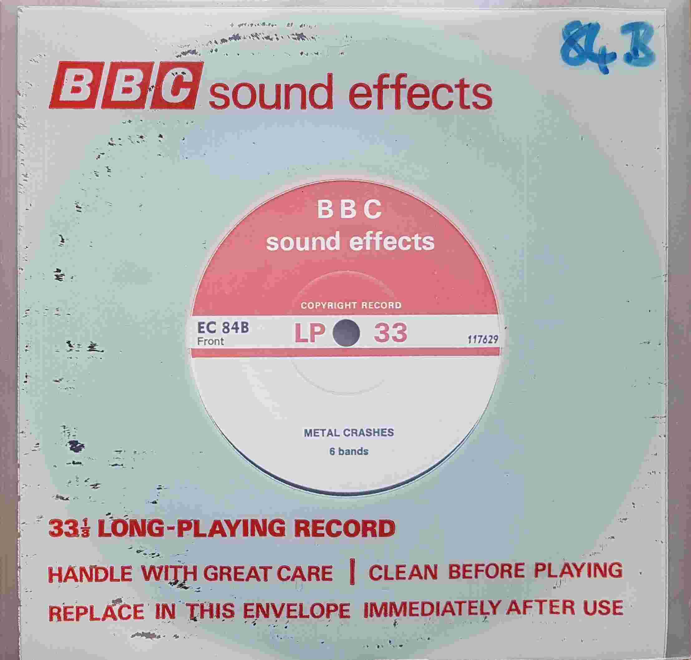 Picture of EC 84B Metal crashes by artist Not registered from the BBC records and Tapes library