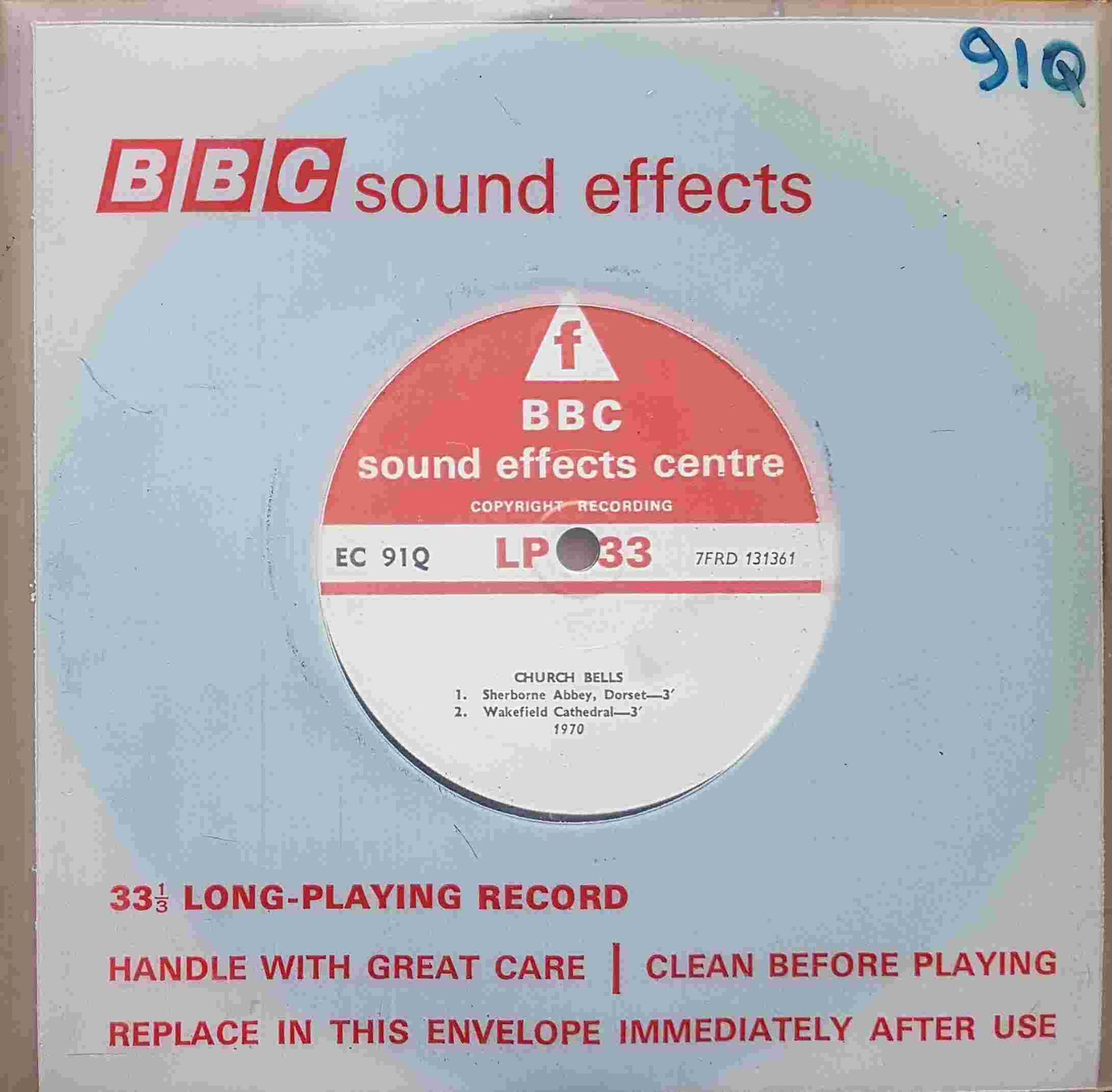 EC 91Q Church bells Not registered from the BBC singles - Records and Tapes library Picture of EC 91Q Church bells by artist Not registered from the BBC singles - Records and Tapes library