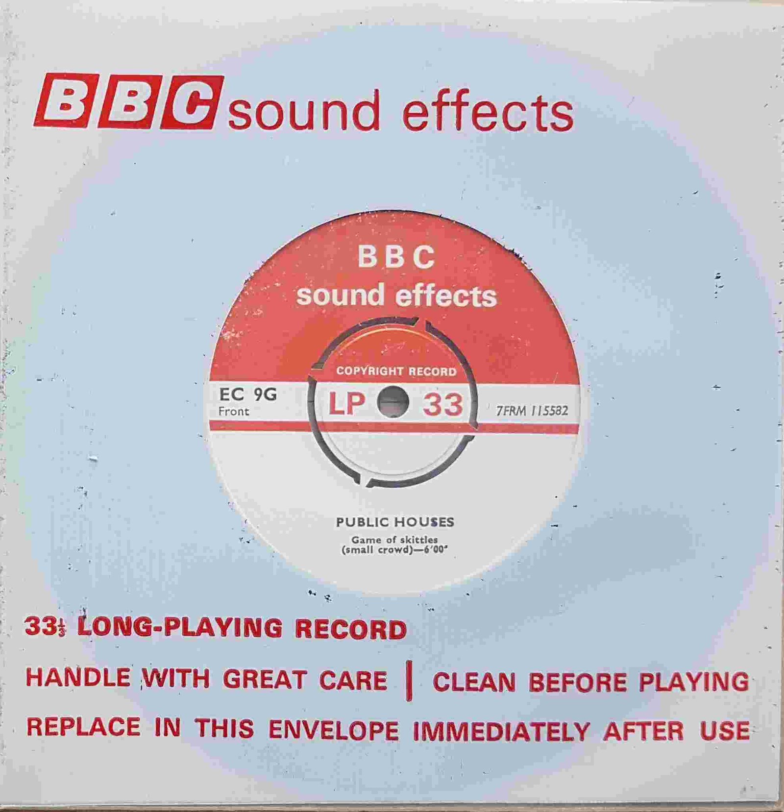 EC 9G Public houses Not registered from the BBC singles - Records and Tapes library Picture of EC 9G Public houses by artist Not registered from the BBC singles - Records and Tapes library