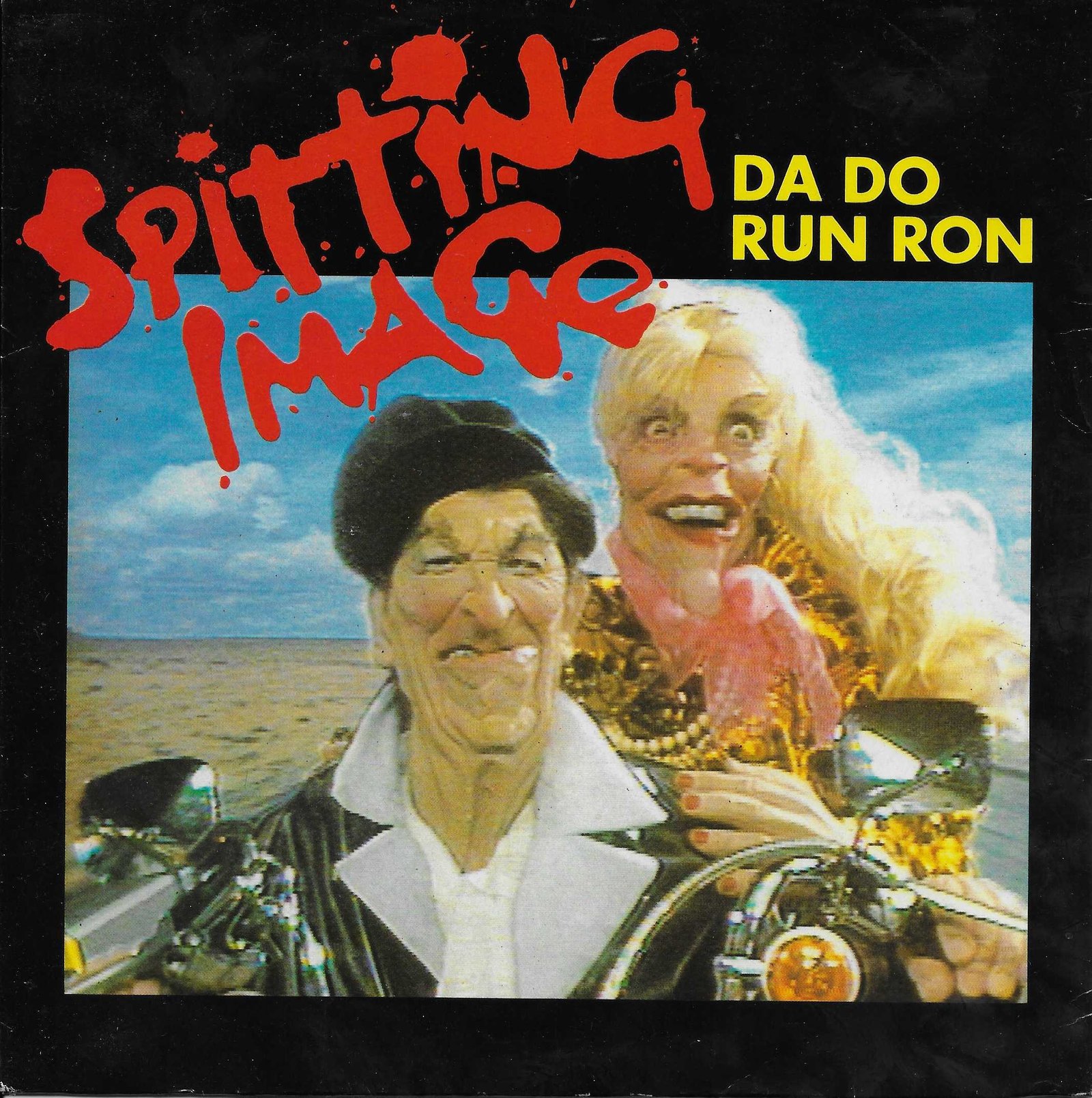 Picture of Da do run Ron /(Spitting image/) by artist Hislop / Newman / Curtis / Pope from ITV, Channel 4 and Channel 5 singles library