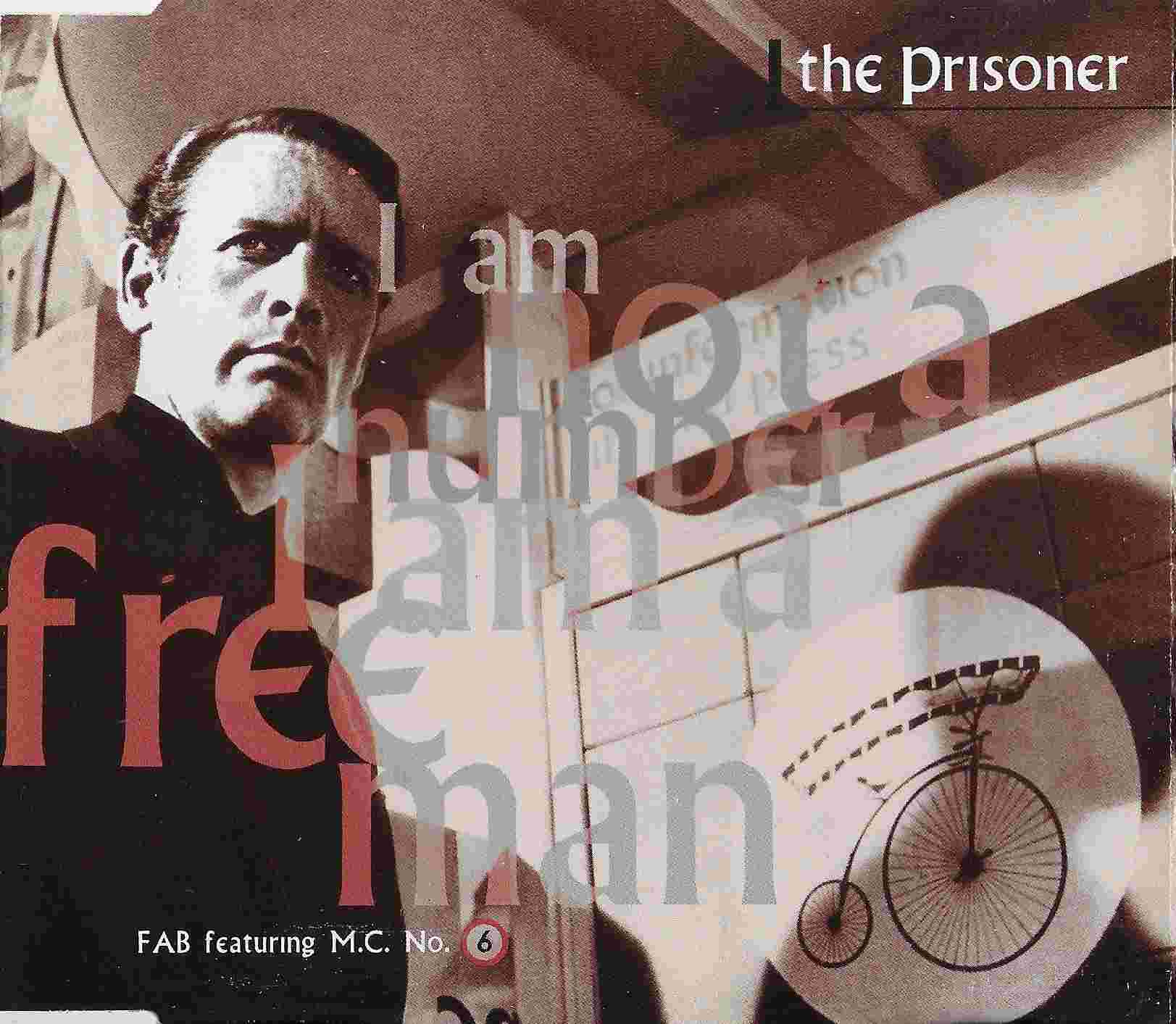 Picture of FAB CD 6 The prisoner (Free man mix) by artist Ron Grainer / F. A. B. from ITV, Channel 4 and Channel 5 cdsingles library