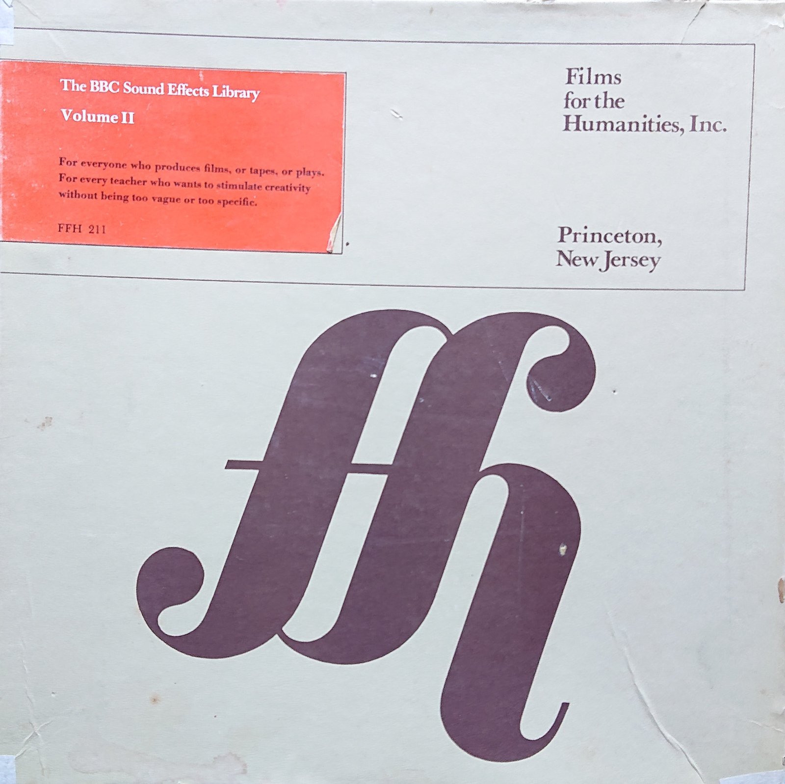 Picture of The BBC Sound Effects Library - Volume II by artist Various from the BBC albums - Records and Tapes library