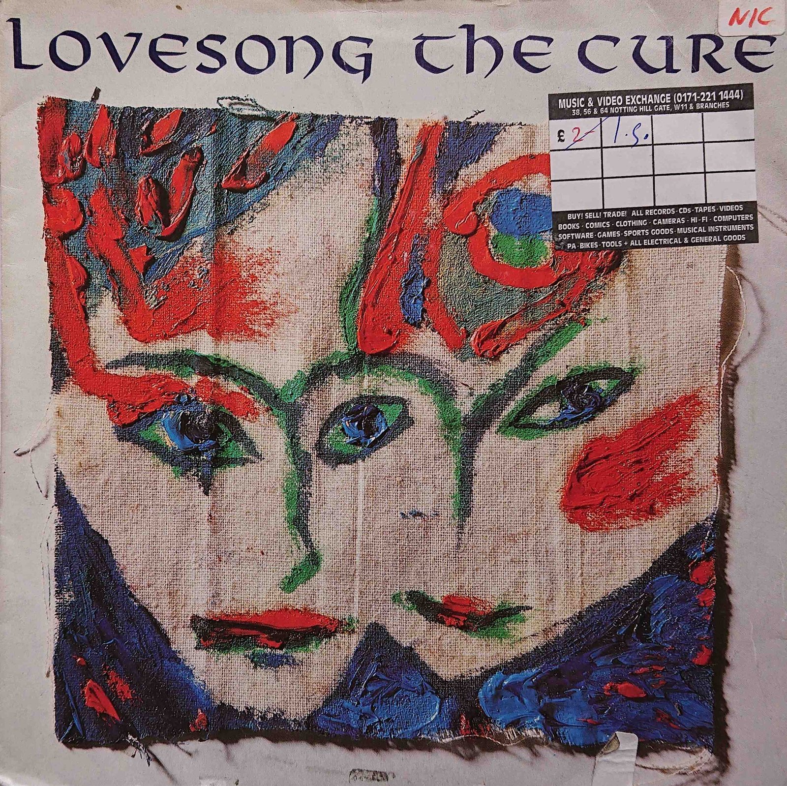 Picture of Lovesong by artist The Cure 