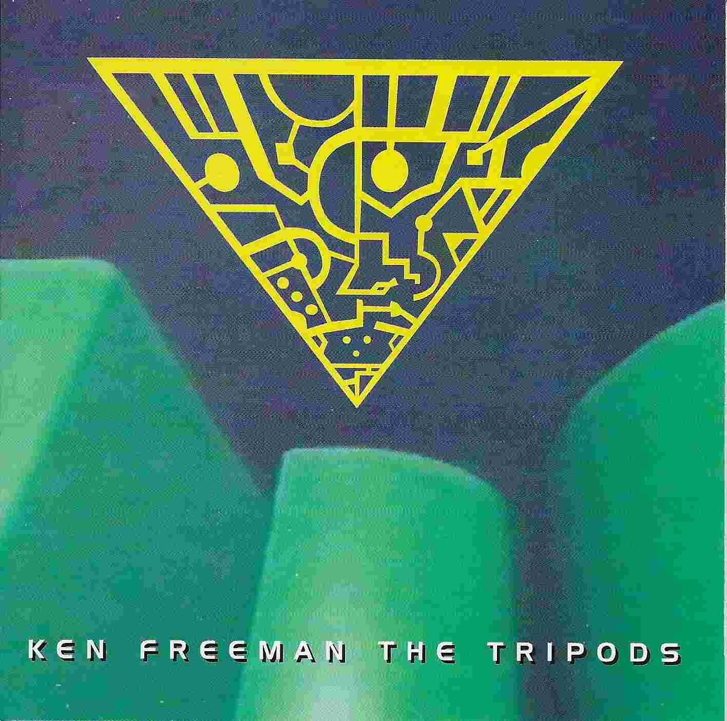 Picture of GERCD 1 The tripods by artist Ken Freeman from the BBC cds - Records and Tapes library