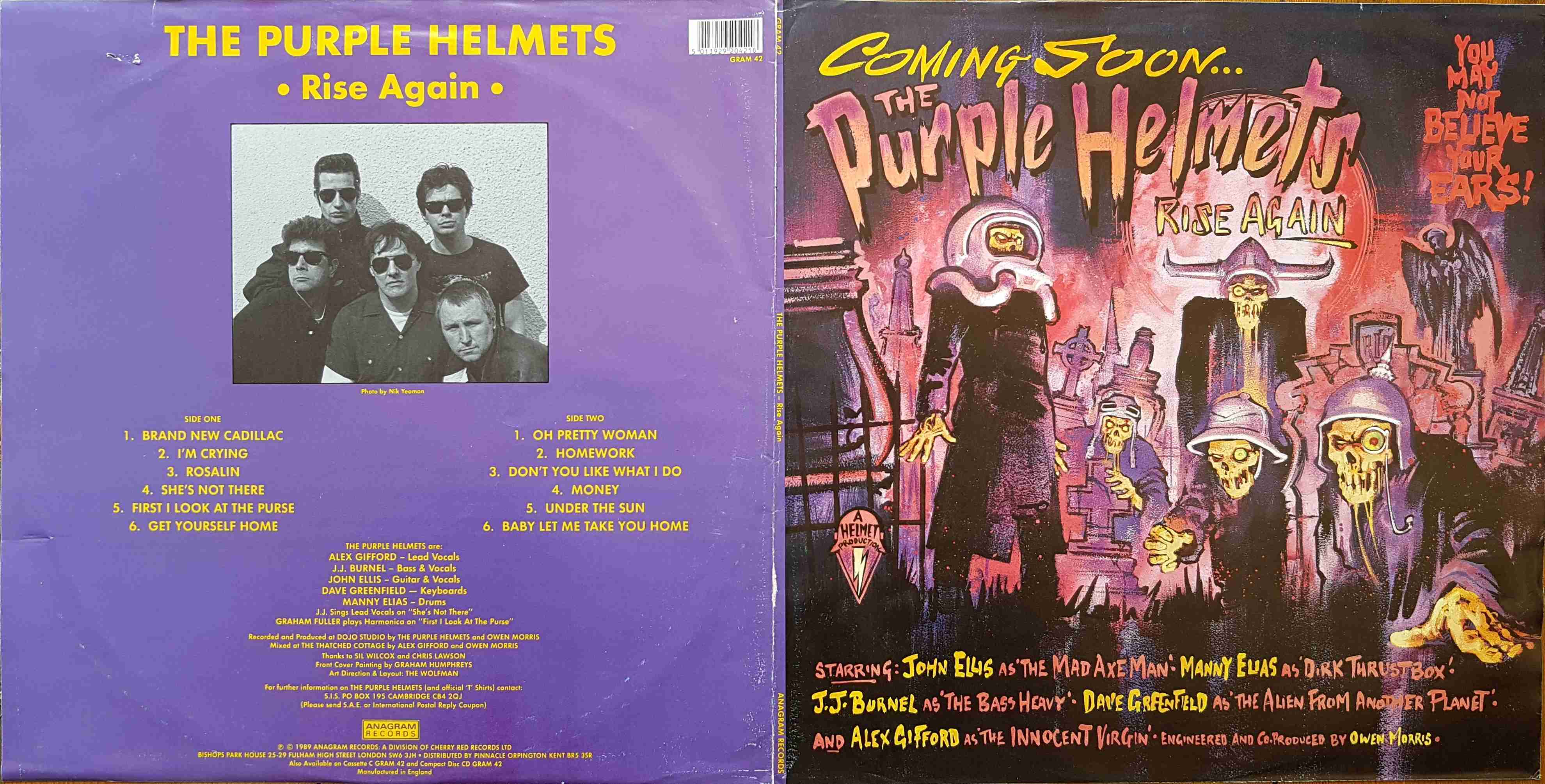 Picture of Rise again by artist The Purple Helmets from The Stranglers albums
