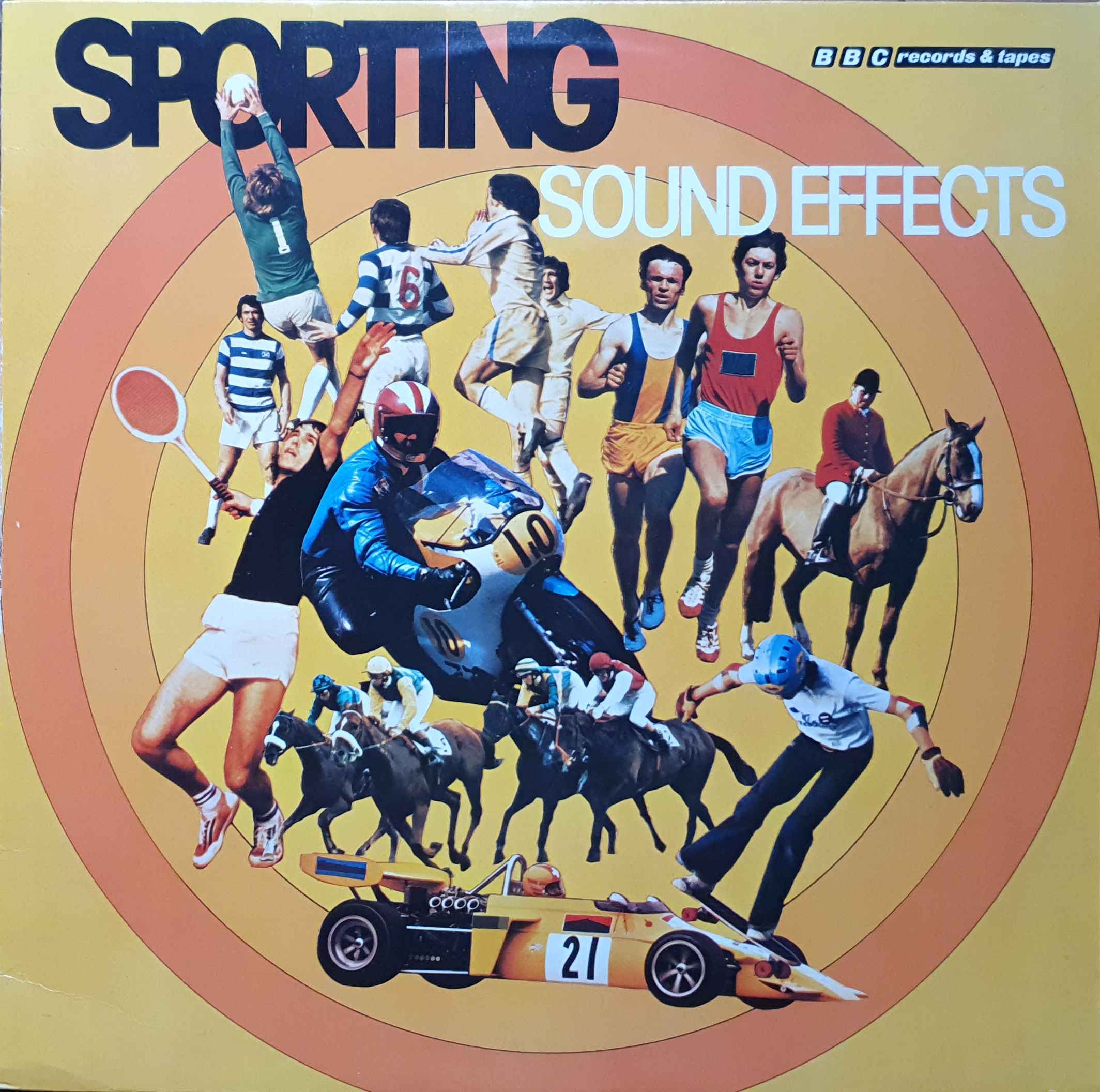 Picture of INT 128.003 Sporting Sound Effects by artist Various from the BBC albums - Records and Tapes library