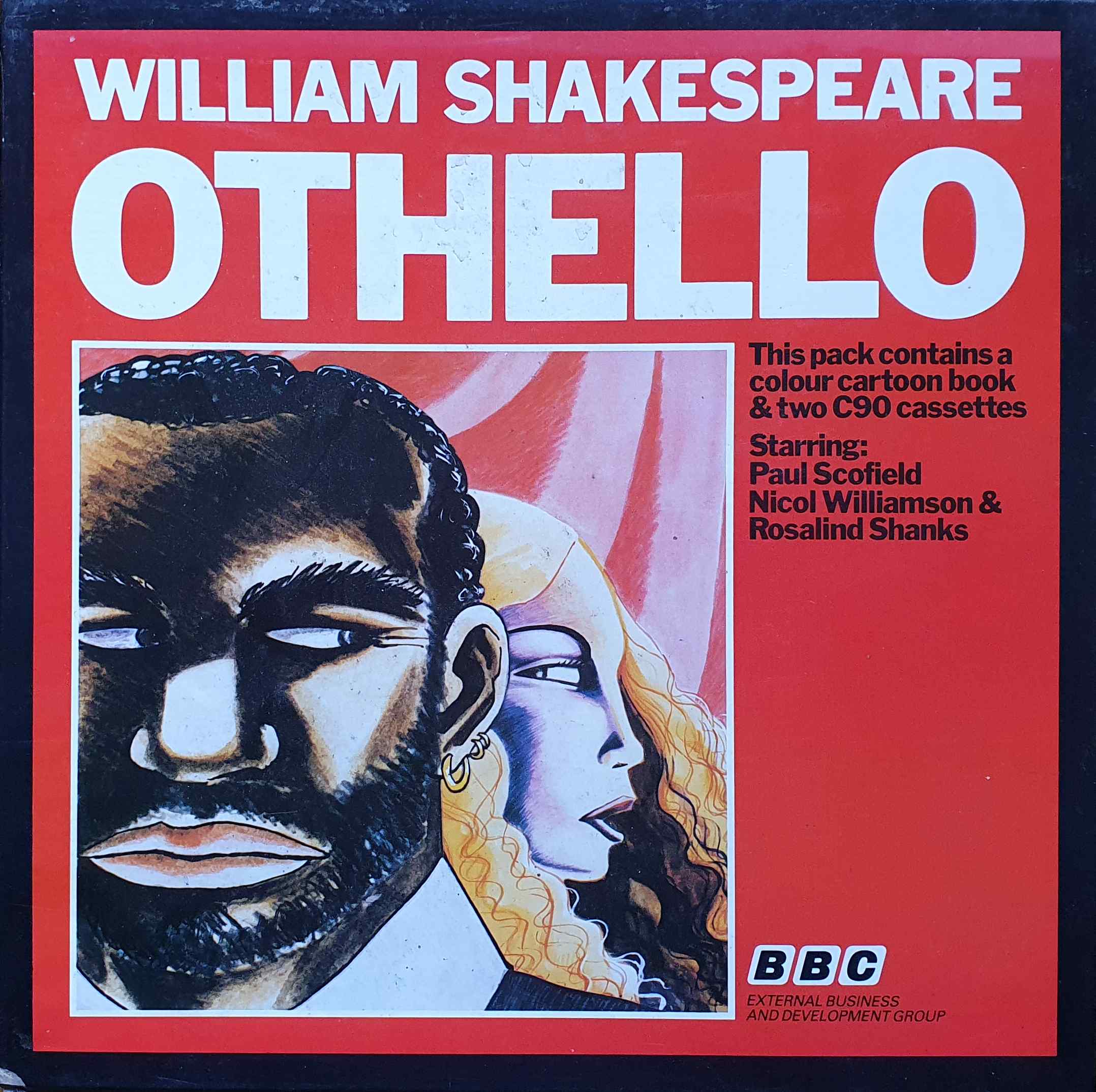 Picture of ISBN 0 946675 00 7 Othello by artist William Shakespeare from the BBC cassettes - Records and Tapes library