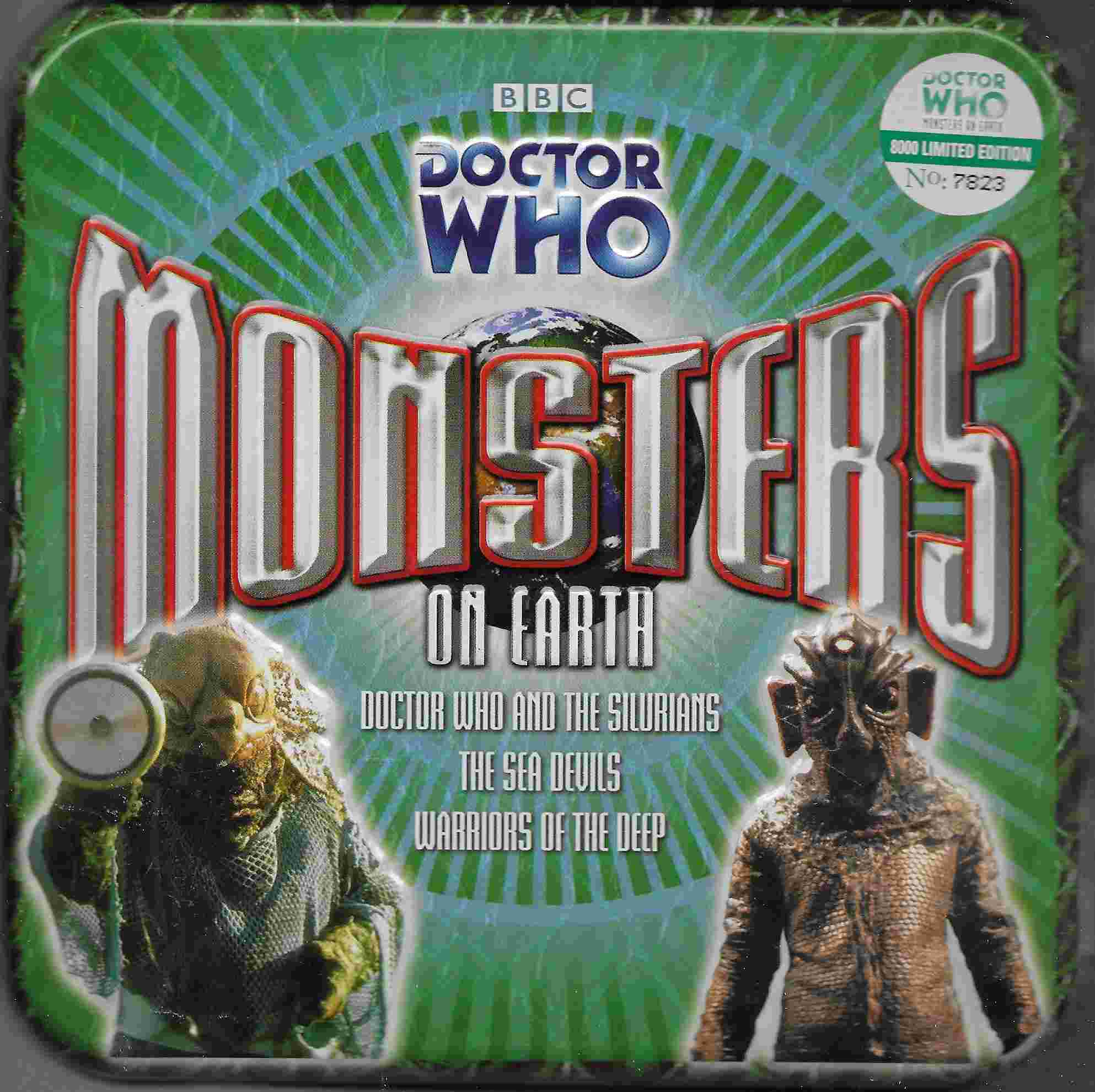 Picture of ISBN 1-846-07102-X Doctor Who - Monsters on Earth - Limited edition by artist Malcolm Hulke / Johnny Byrne from the BBC cds - Records and Tapes library