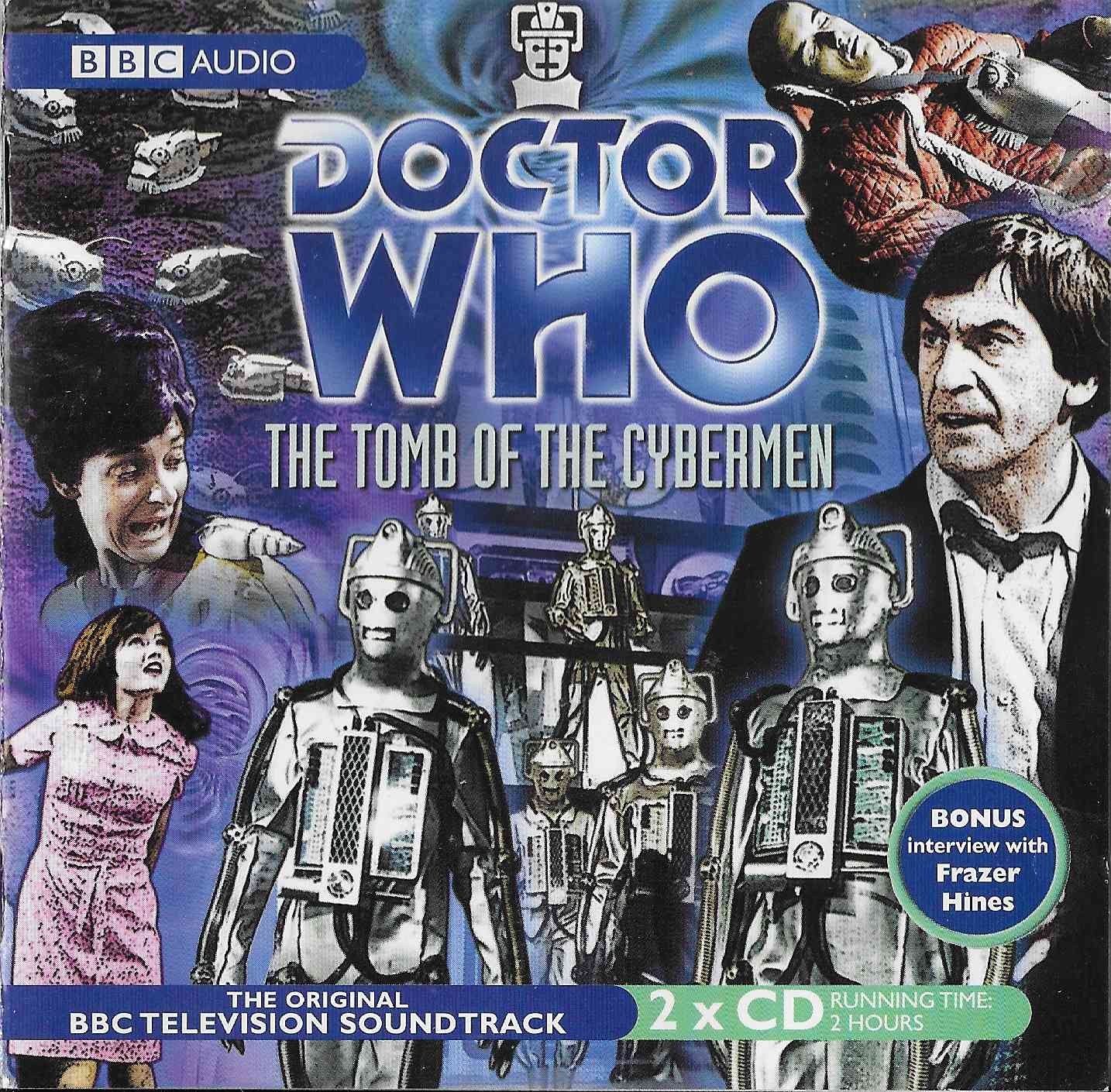 Picture of ISBN 1-856-07046-5 Doctor Who - The tomb of the Cybermen by artist Kit Peddler / Gerry Davis from the BBC cds - Records and Tapes library