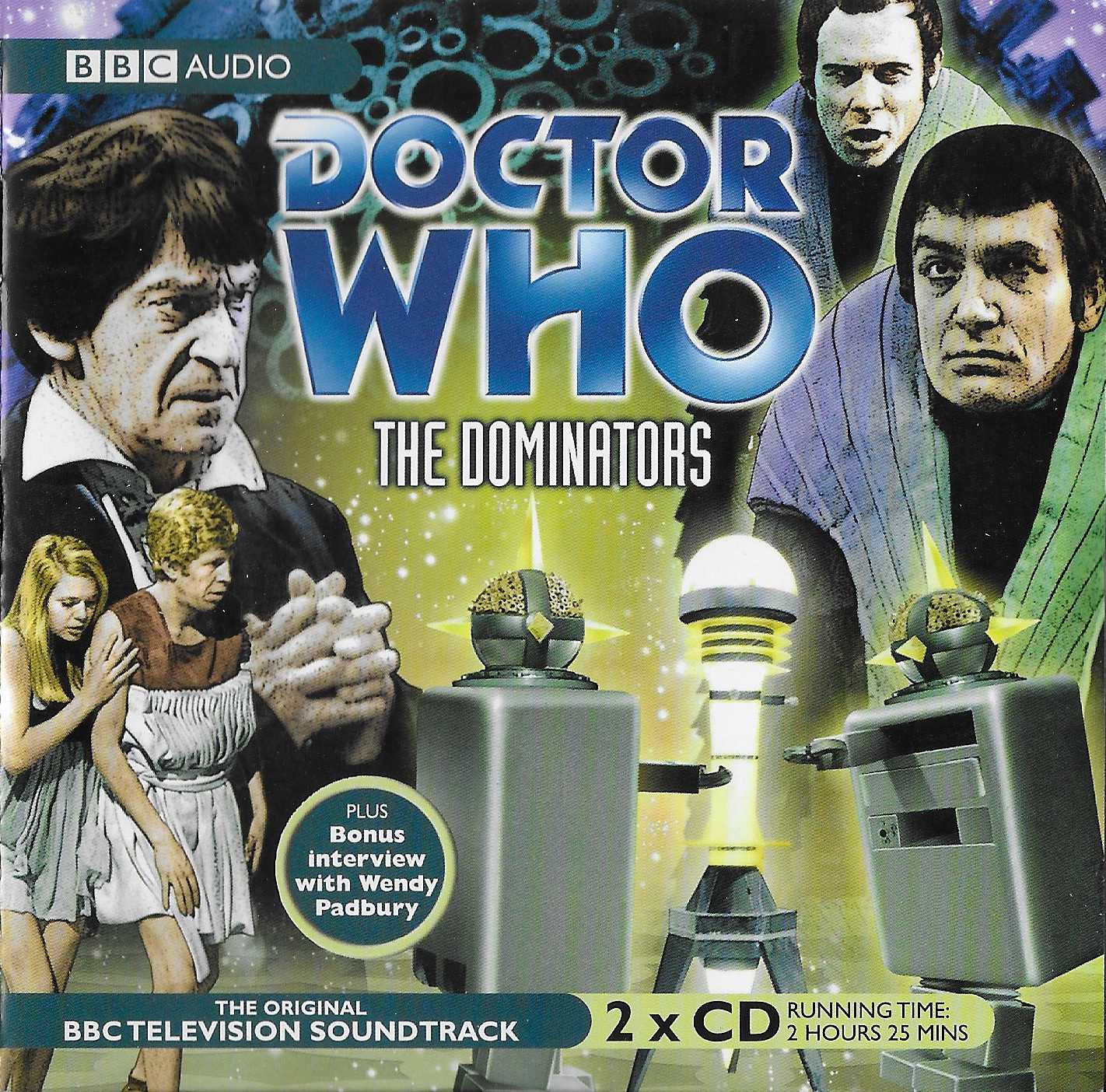 Picture of Doctor Who - The Dominators by artist Norman Ashby (Mervyn Haisman / Henry Lincoln) from the BBC cds - Records and Tapes library