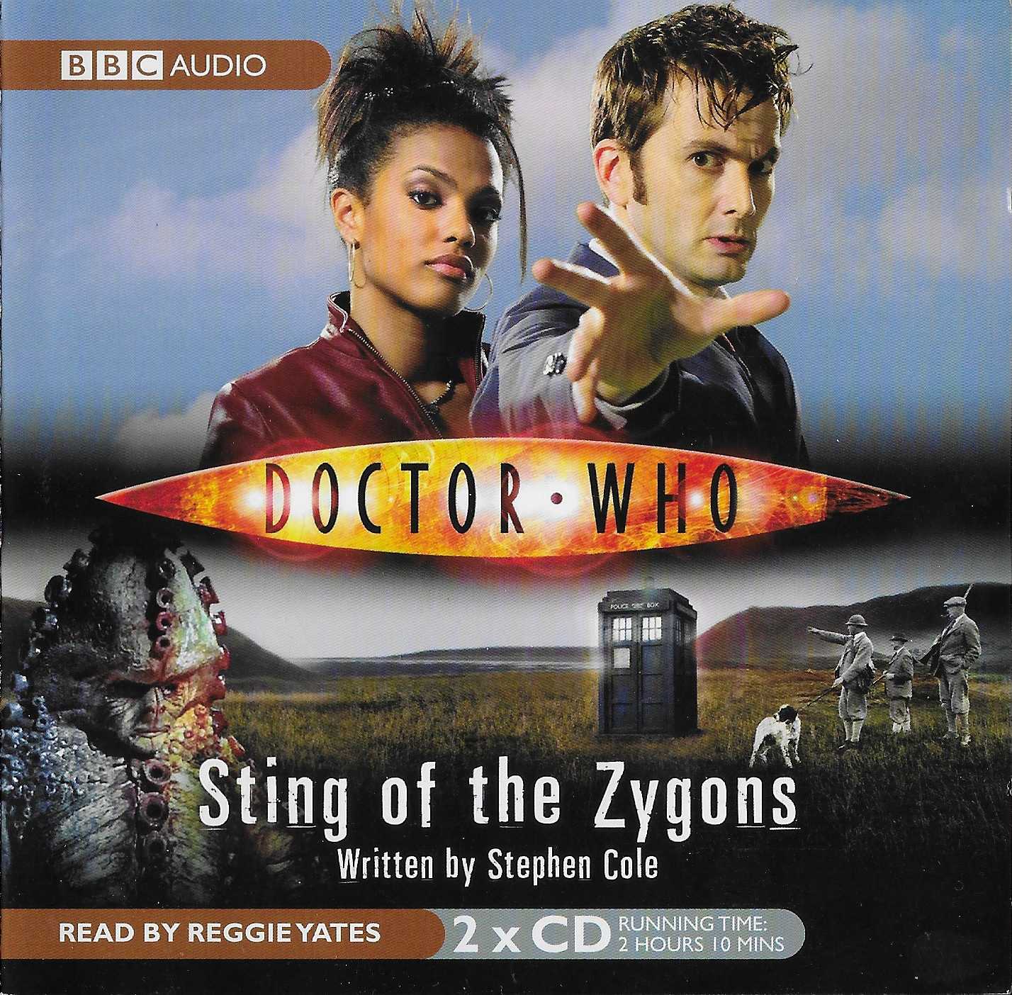 Picture of ISBN 978-1-405-67774-5 Doctor Who - Sting of the Zygons by artist Stephen Cole from the BBC cds - Records and Tapes library