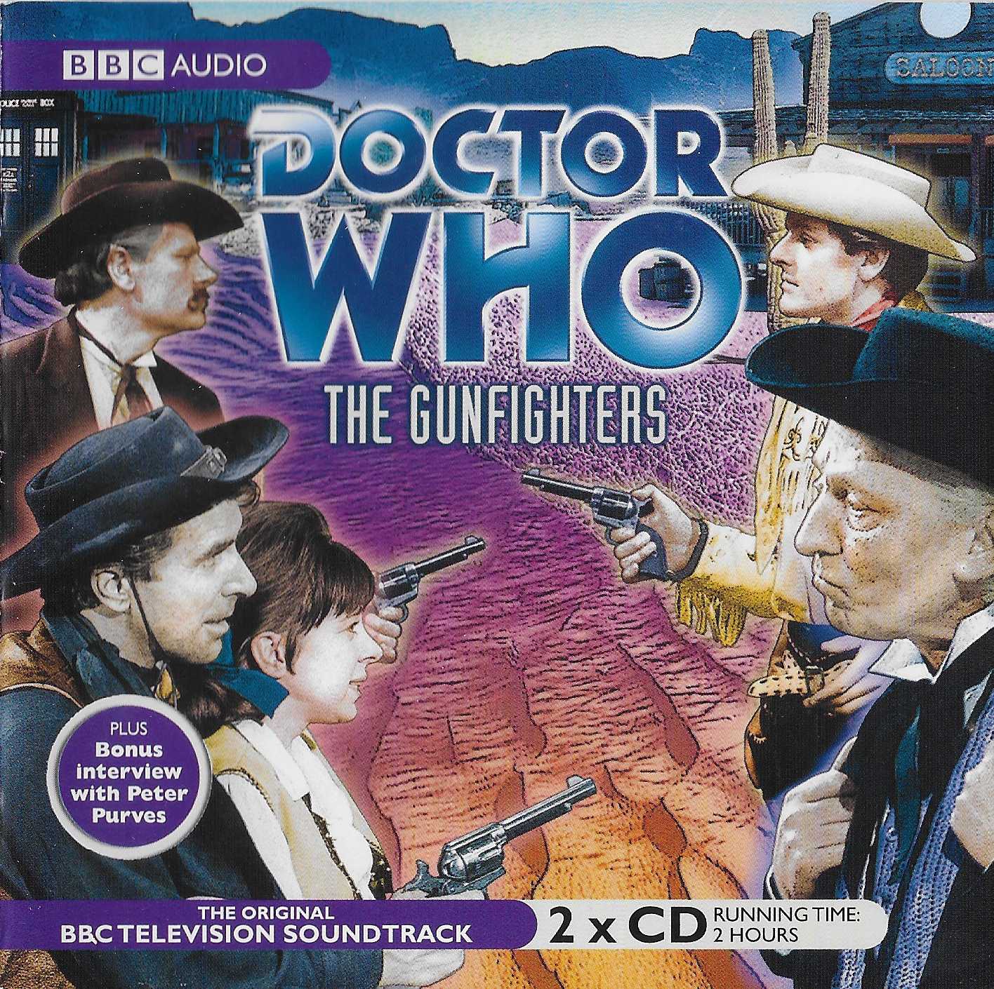 Picture of Doctor Who - The gunfighters by artist Donald Cottom from the BBC cds - Records and Tapes library