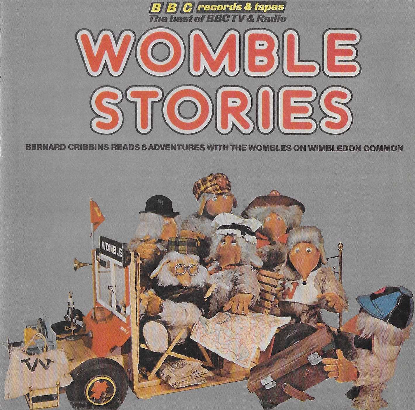 Picture of Womble stories by artist Bernard Cribbins from the BBC cds - Records and Tapes library