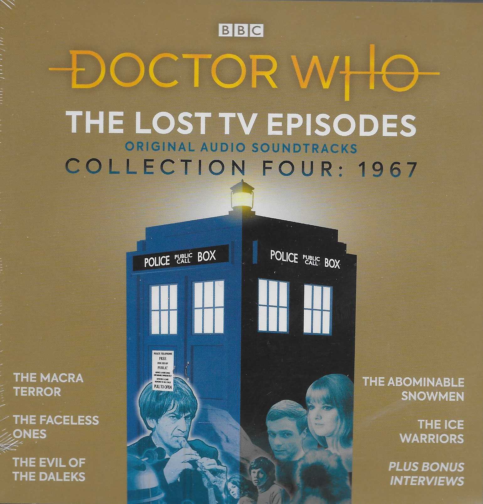 Picture of Doctor Who - The lost TV episodes - Collection four: 1967 by artist Various from the BBC cds - Records and Tapes library