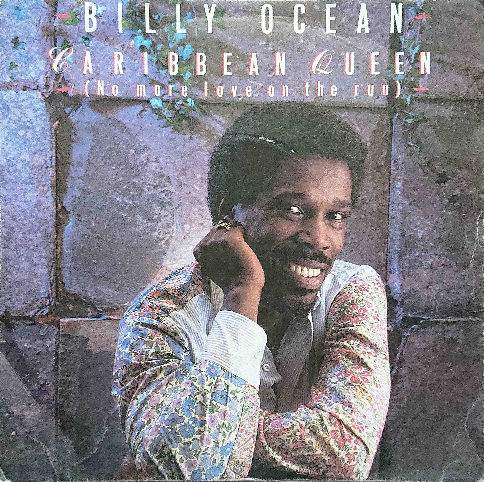 JIVE 77 Caribbean Queen (No more love on the run) Billy Ocean  Front cover of JIVE 77
