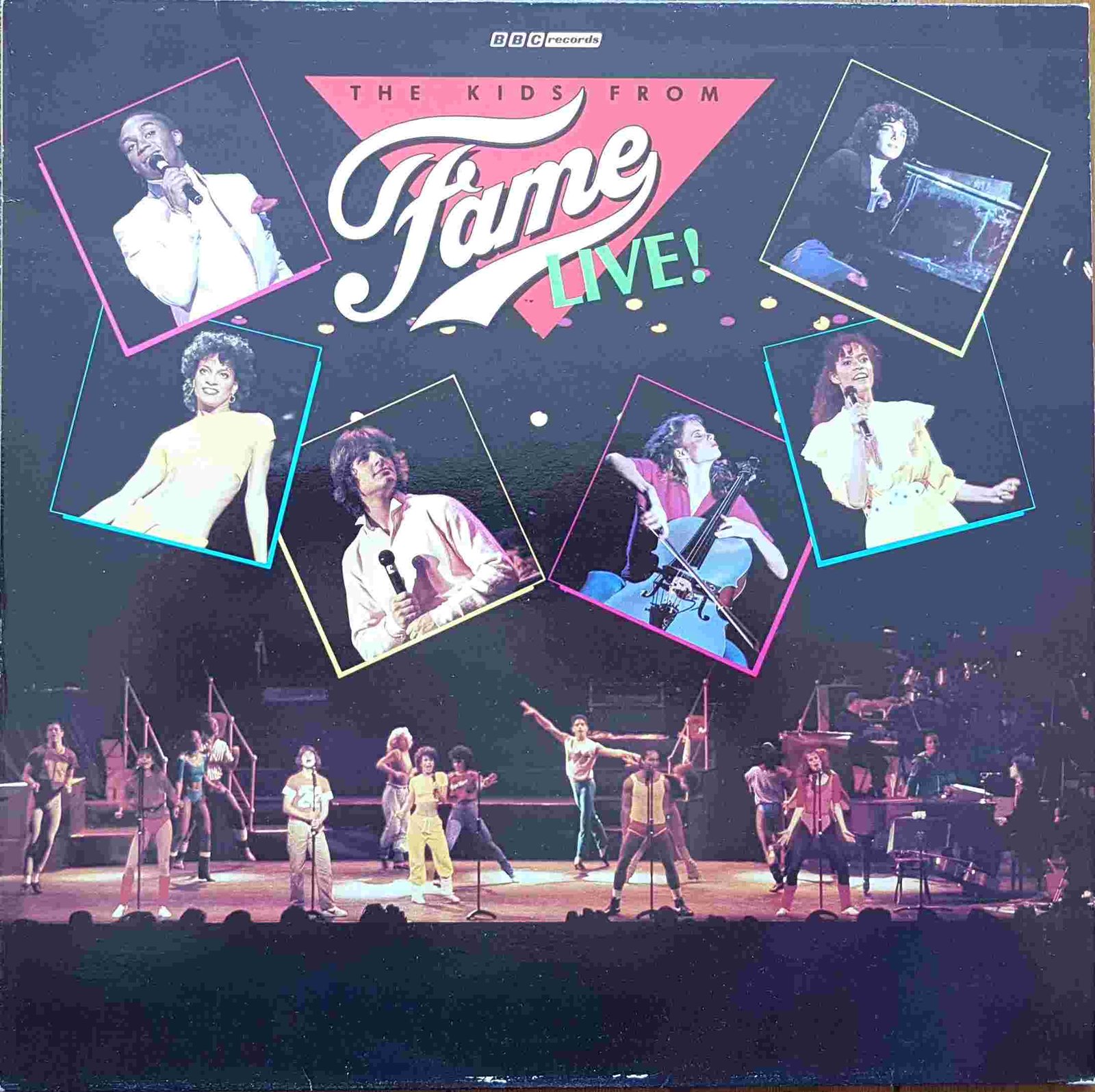 Picture of KIDLP 003 The kids from fame - Live by artist Various from the BBC records and Tapes library