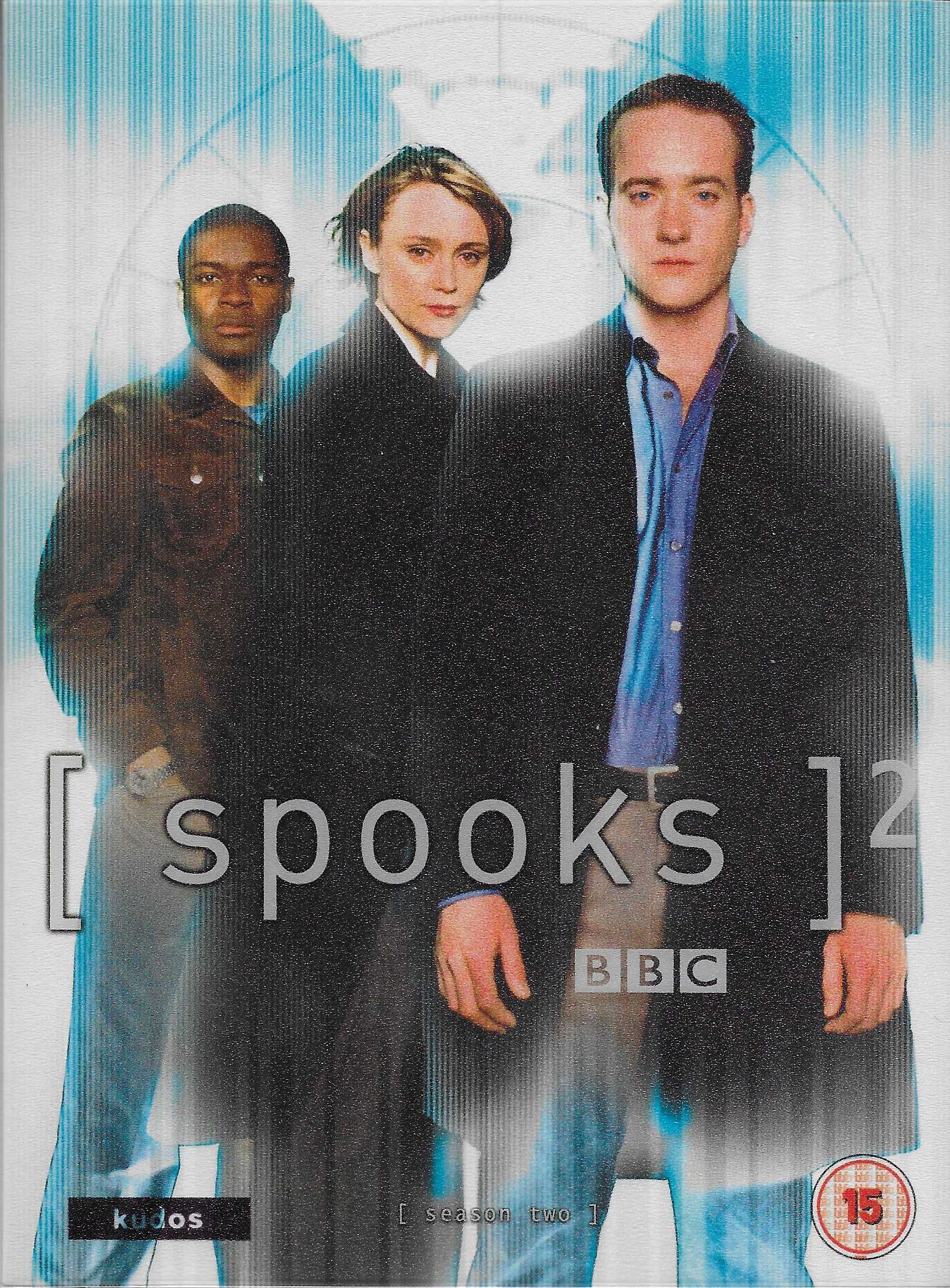 Picture of [ spooks ]2 by artist David Wolstencroft / Howard Brenton / Matthew Graham / Simon Mirren / Steve Bailie / Ben Richards from the BBC dvds - Records and Tapes library