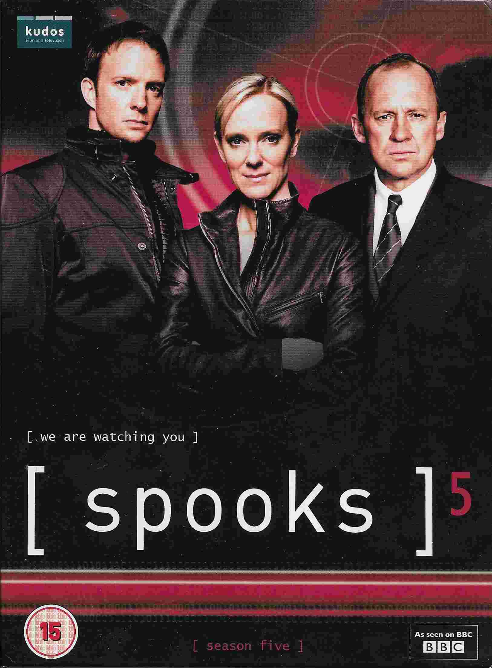Picture of [ spooks ]5 by artist Ben Richards / David Farr / Zinnie Harris / Raymond Khoury / Julian Simpson / Neil Cross from the BBC dvds - Records and Tapes library