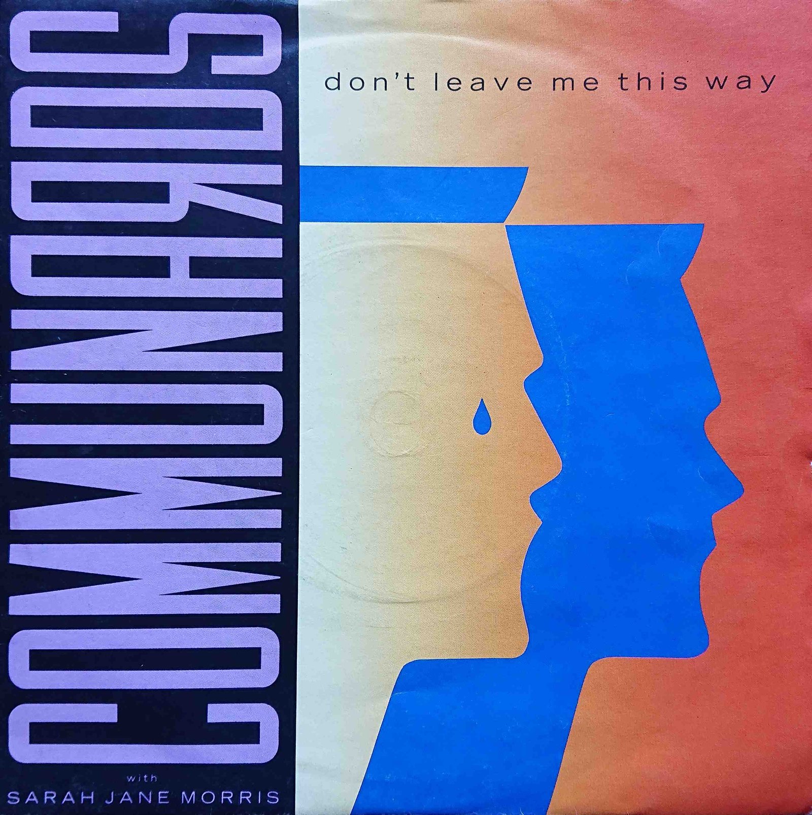 LON 103 Don't leave me this way Communards  Front cover of LON 103