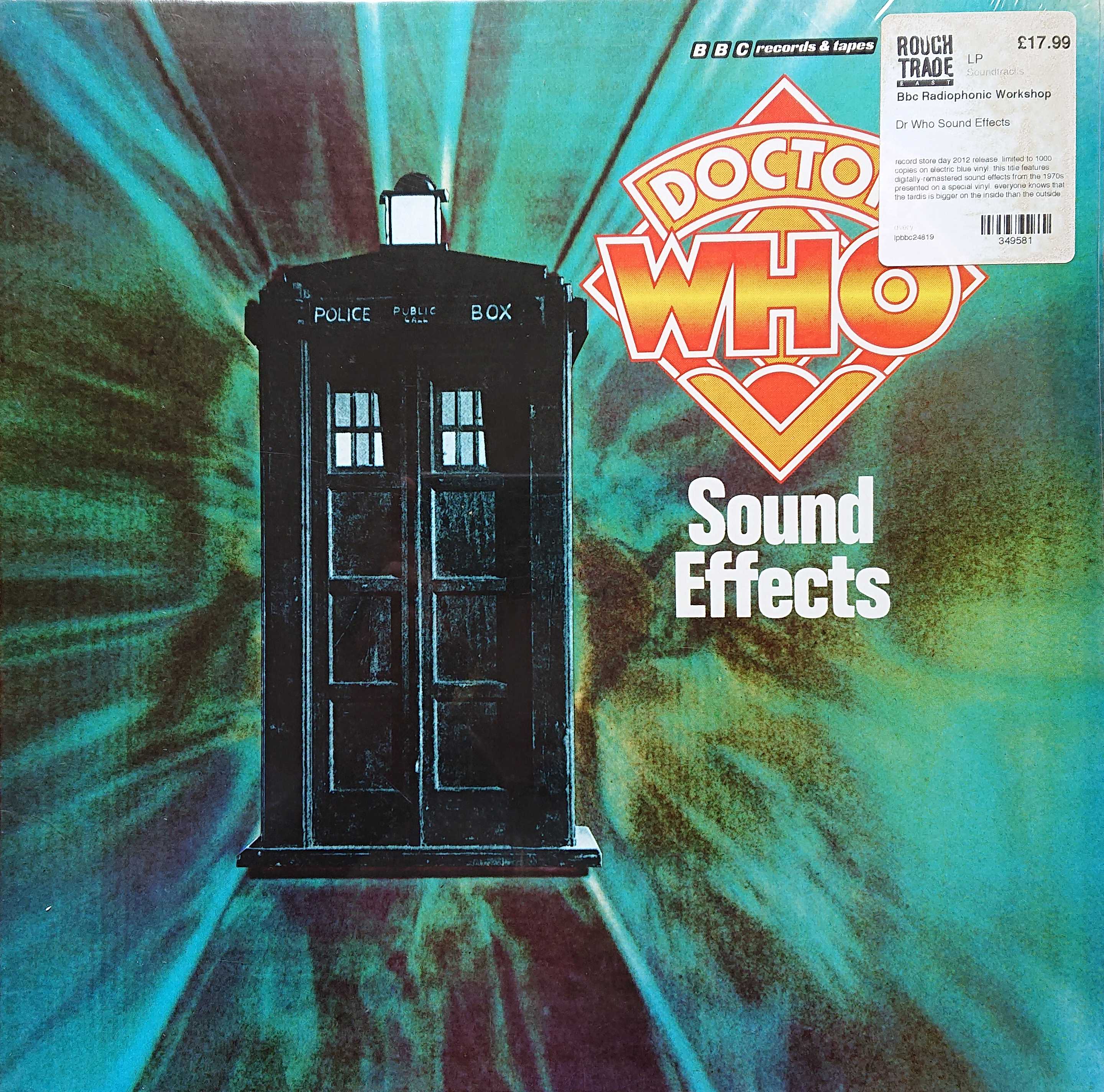Picture of Doctor Who sound effects - Record Store Day 2012 by artist BBC radiophonic workshop from the BBC albums - Records and Tapes library
