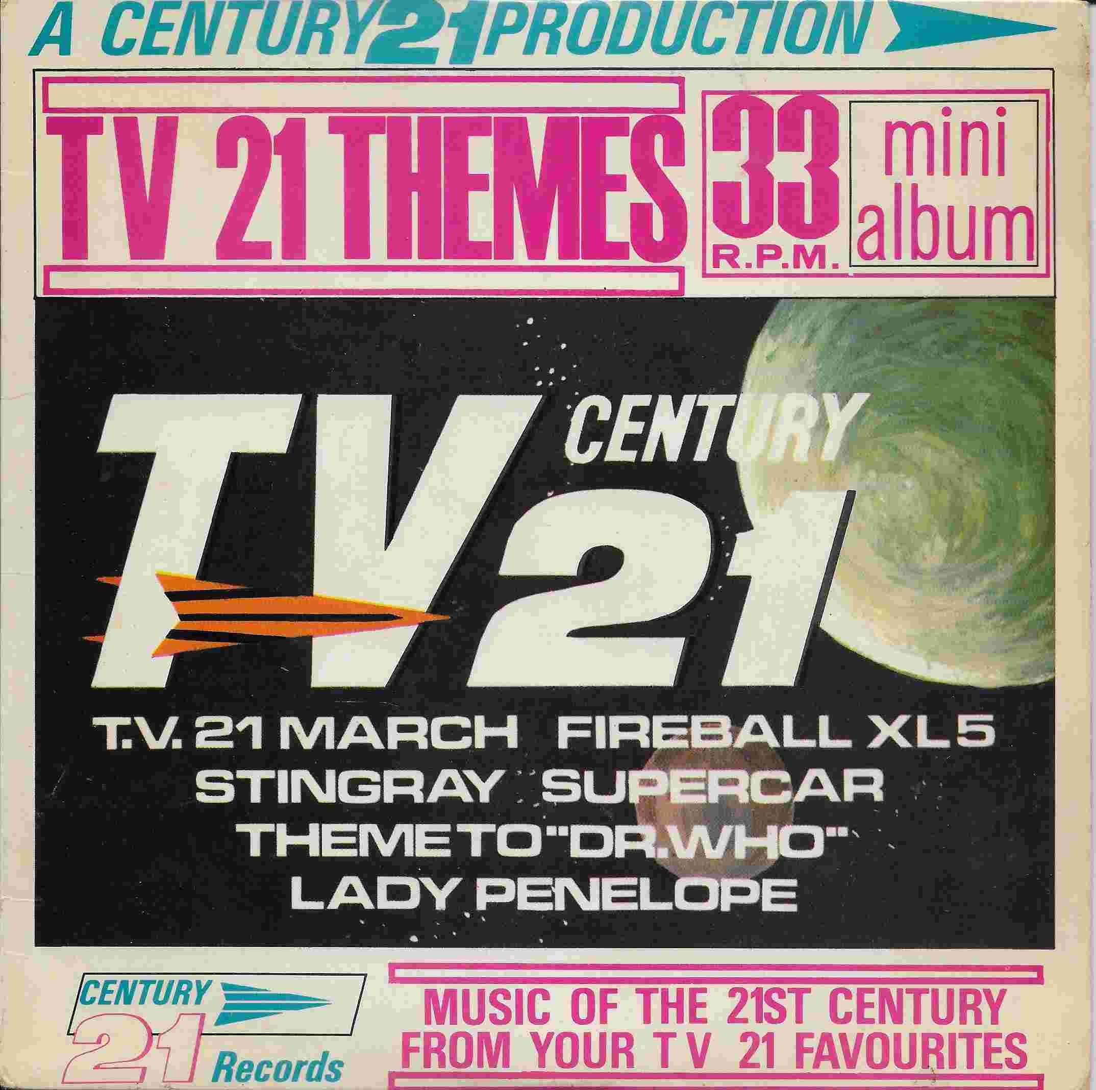 Picture of MA 105 TV 21 themes by artist Barry Gray / Ron Grainer from ITV, Channel 4 and Channel 5 library