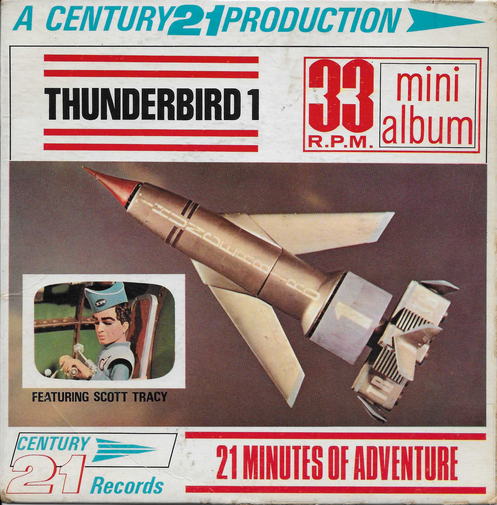 Picture of MA 108 Thunderbird 1 by artist Barry Gray from ITV, Channel 4 and Channel 5 library