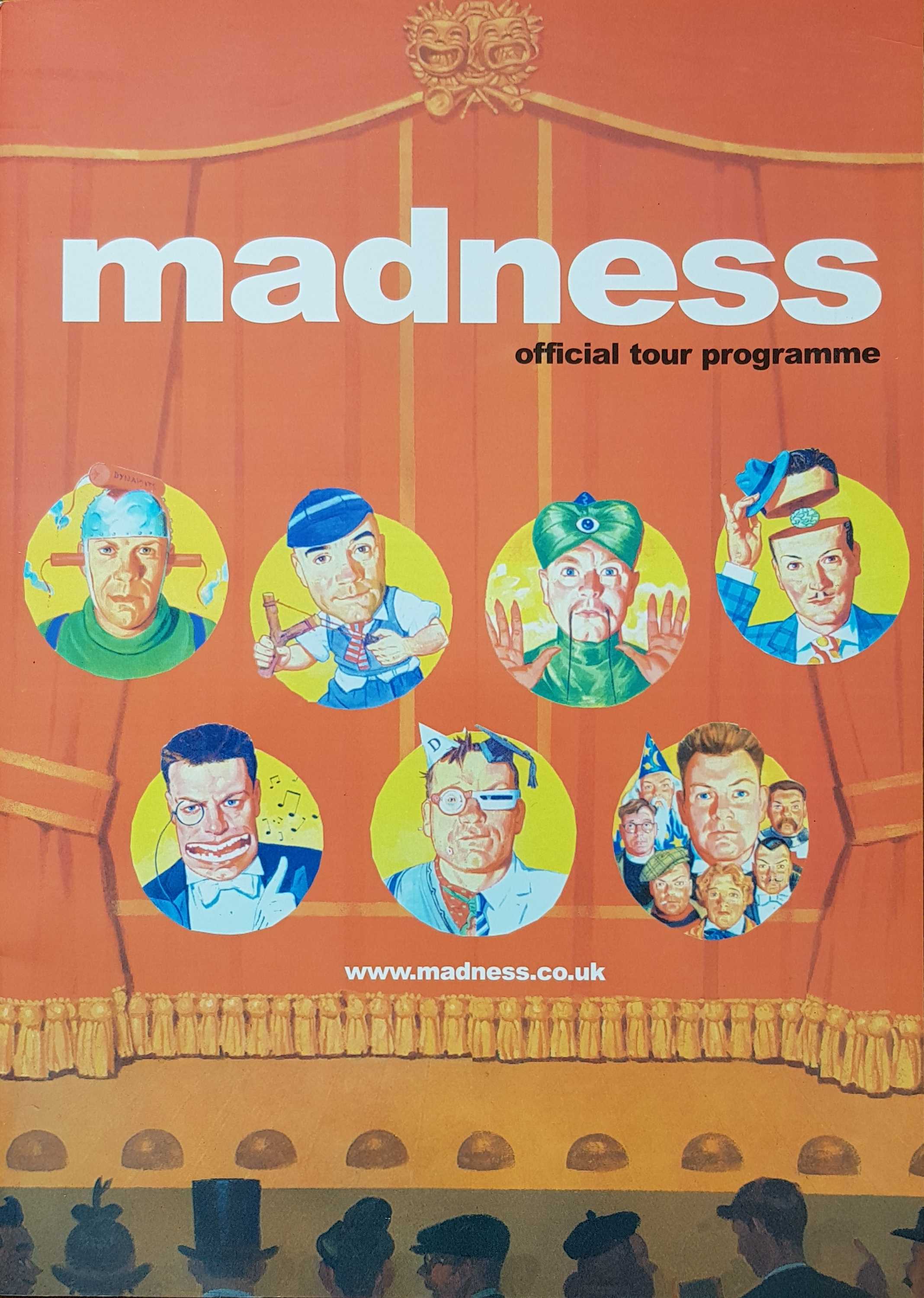 Picture of Madness official tour programme 2002 by artist Madness  