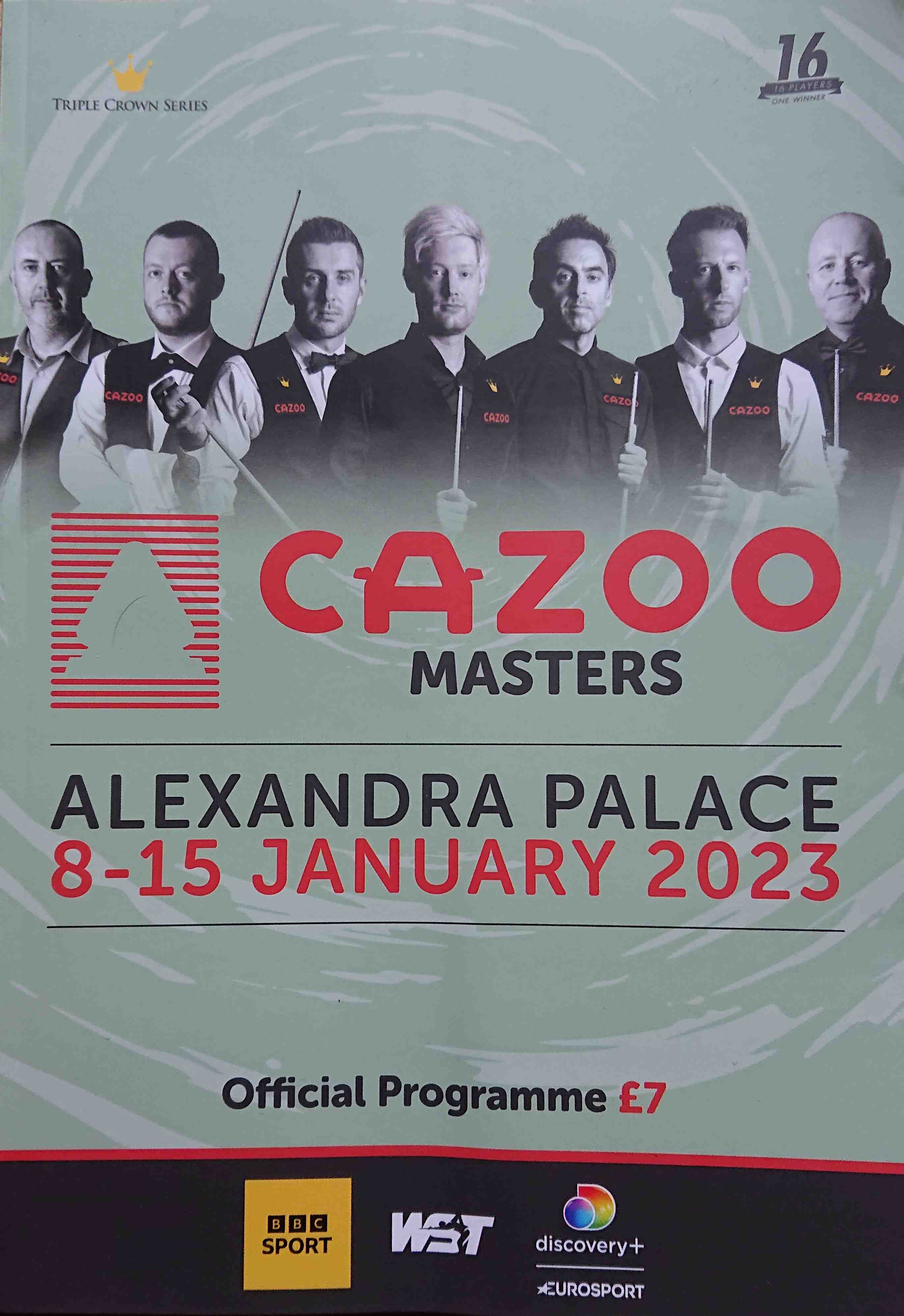 Picture of MASTERS2023 Masters official programme - Snooker by artist Various 