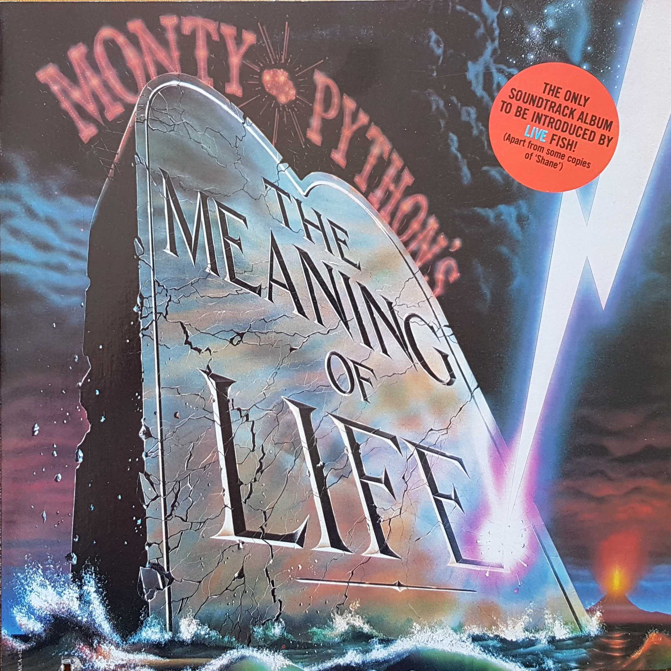 Picture of MCA 6121 The meaning of life by artist Monty Python from the BBC albums - Records and Tapes library