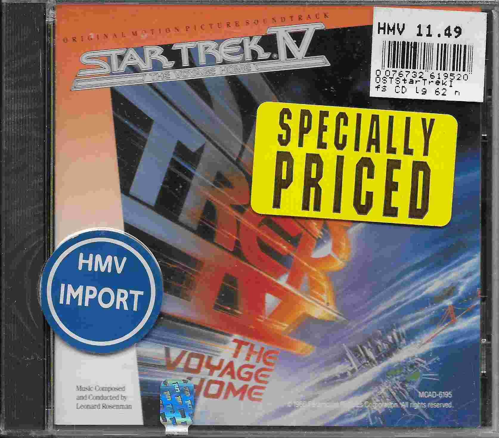 Picture of Star trek IV - The voyage home by artist Unknown from the BBC cds - Records and Tapes library