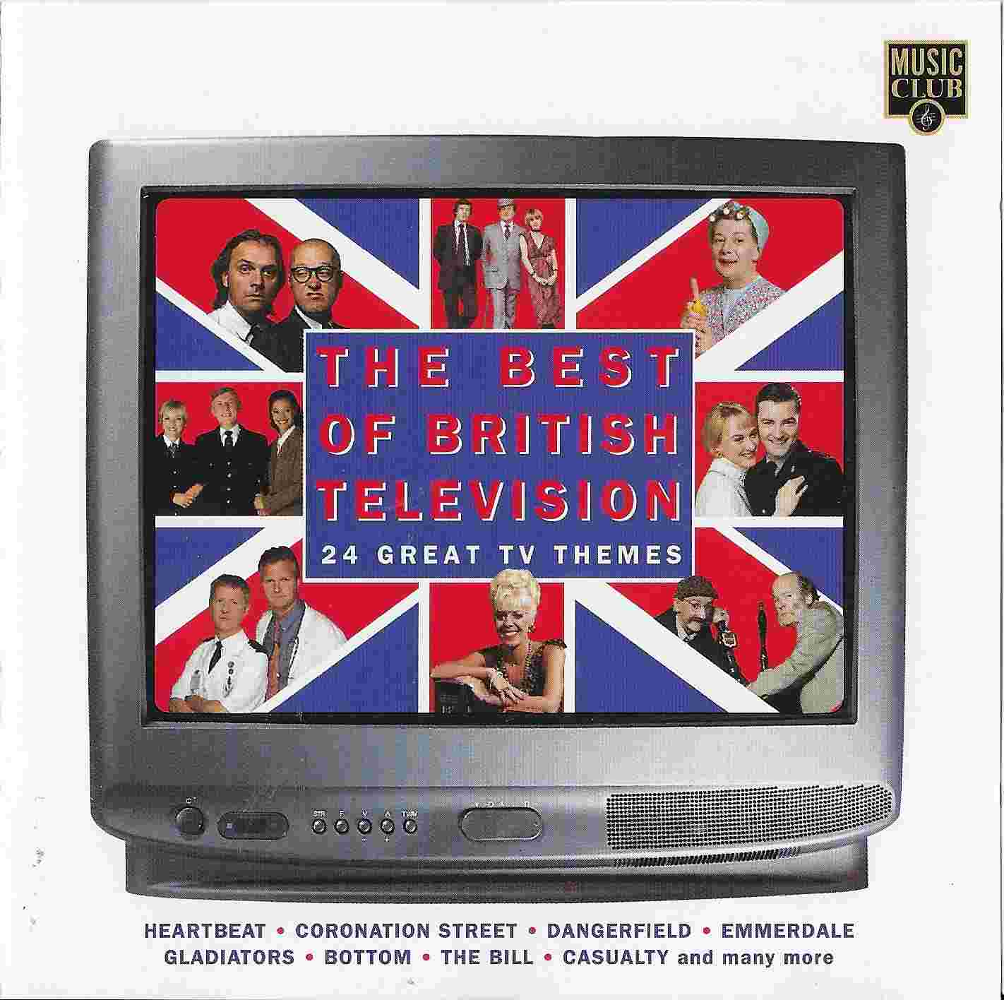 Picture of MCCD 225 The best of British television by artist Various from ITV, Channel 4 and Channel 5 library