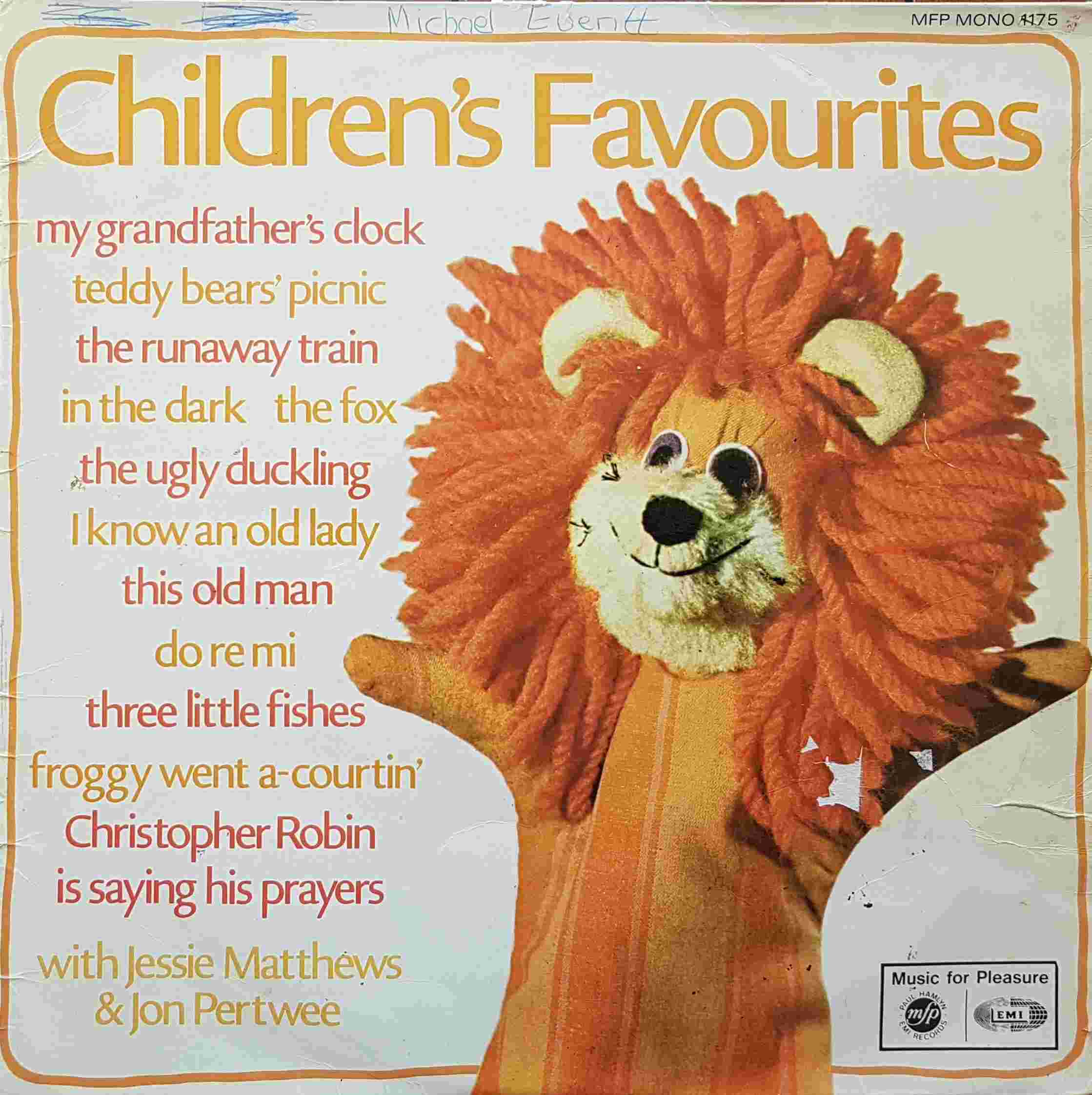Picture of Children's favourites by artist Various from ITV, Channel 4 and Channel 5 albums library