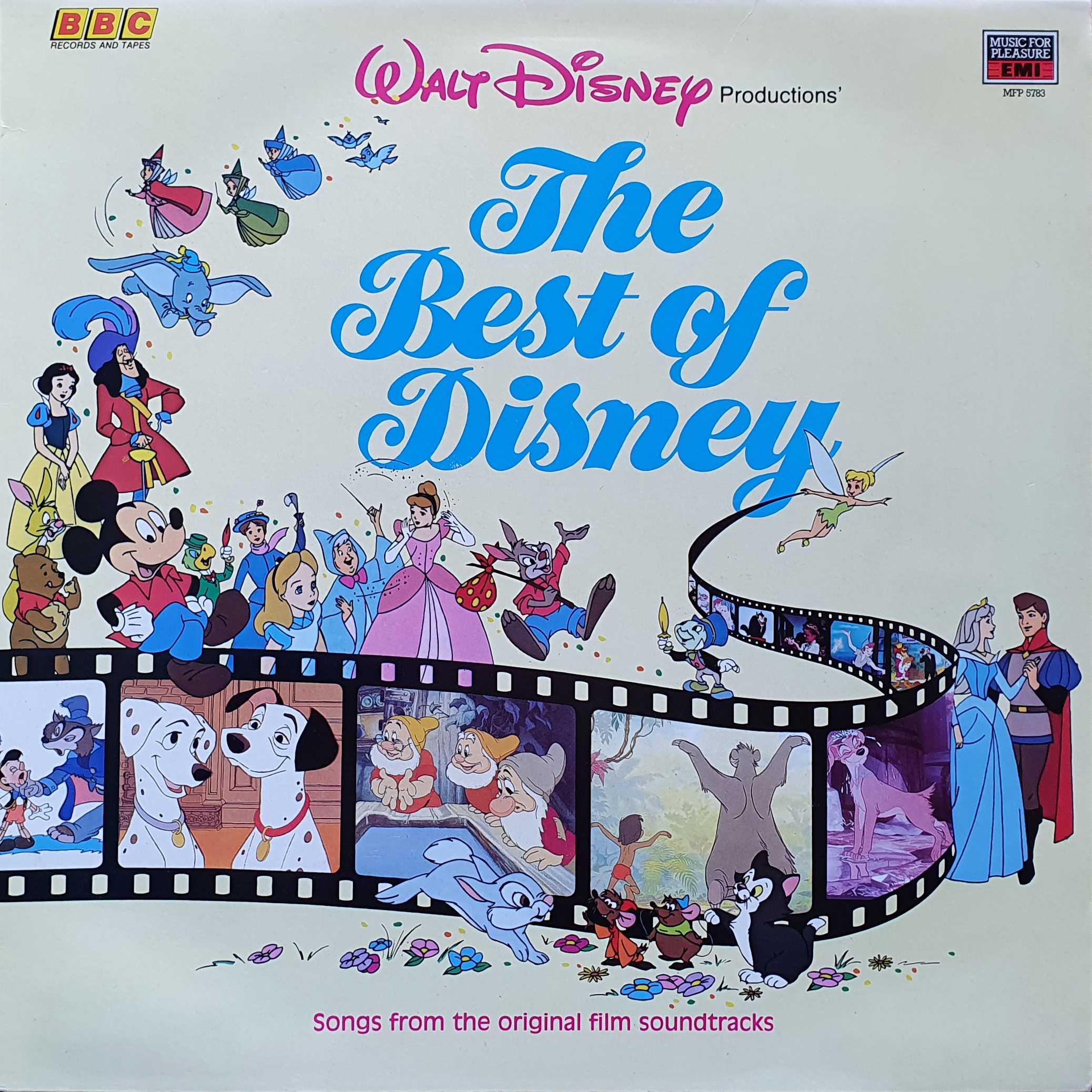 Picture of MFP 5783 The best of Disney by artist Various from the BBC records and Tapes library